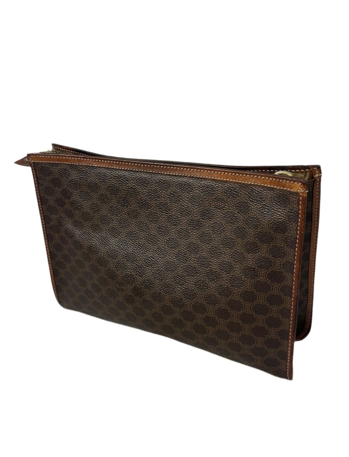 Celine Macadam Leather Toiletry Bag