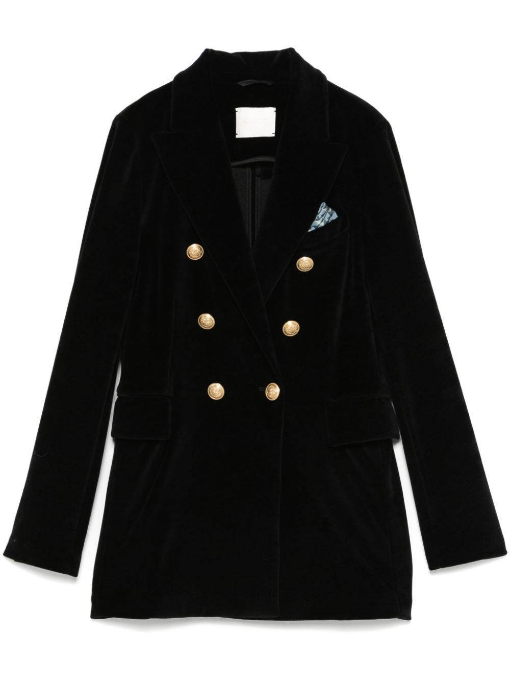 Circolo 1901 VELVET SINGLE-BREASTED JACKET Size S / US 4 / IT 40 - 1 Thumbnail