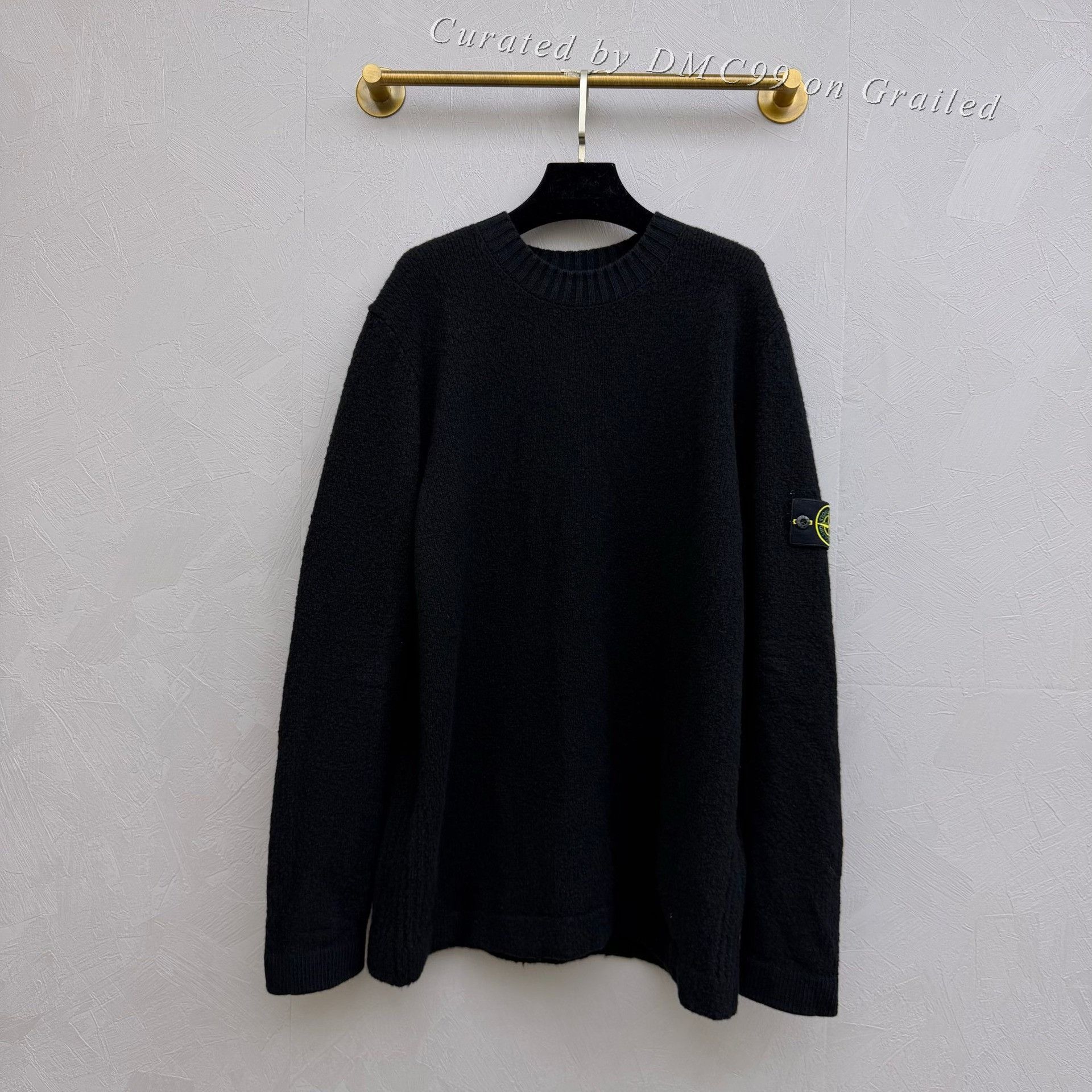 Stone Island Stone Island Classic Sleeve Logo Wool Sweater XXL Size US XXL / EU 58 / 5 - 1 Thumbnail