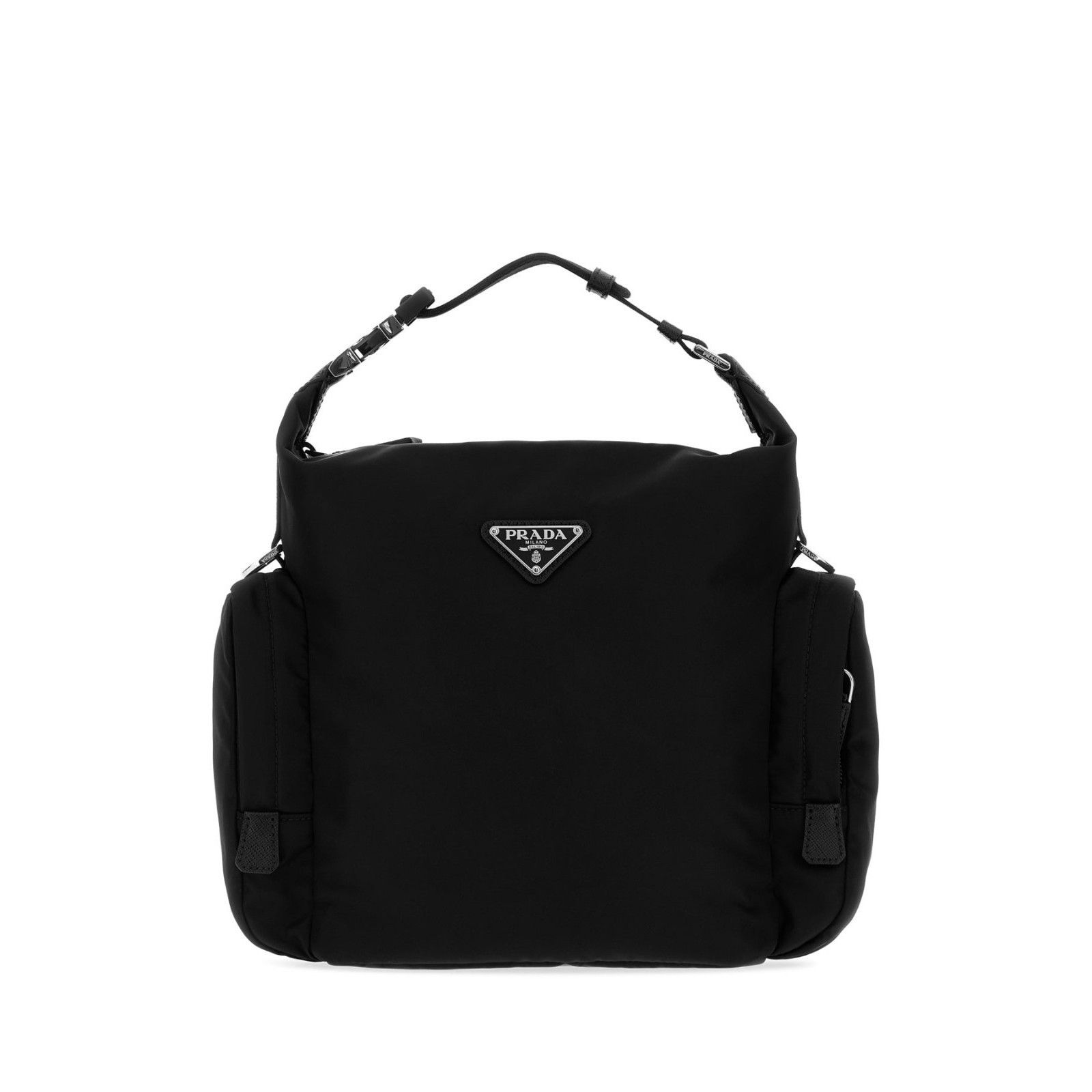 Prada PRADA $2850 Re-Nylon Saffiano Black Shoulder Bag New & Authe Size ONE SIZE - 1 Thumbnail