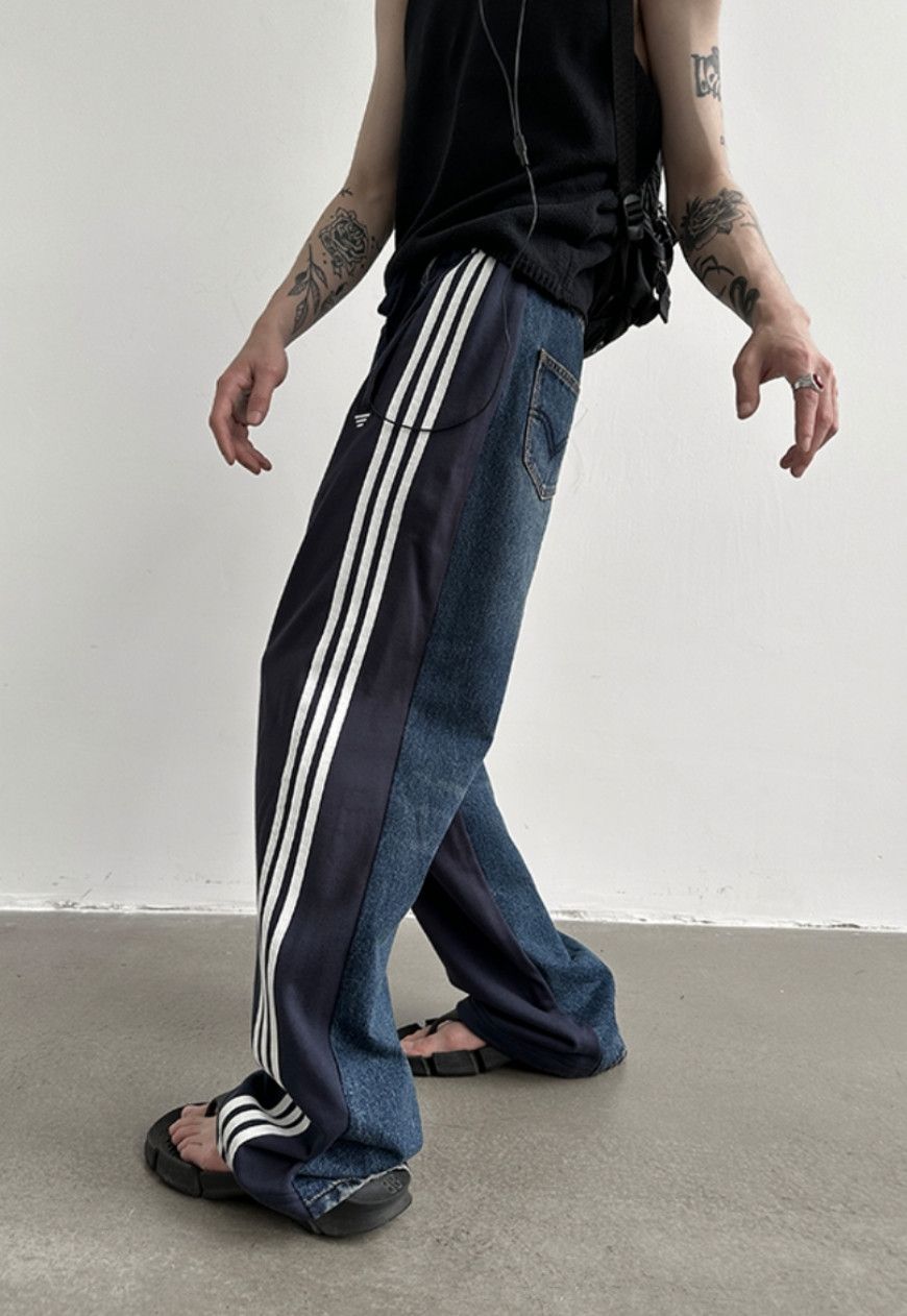 Other Men’s Design panel three-bar trousers Size US 30 / EU 46 - 2 Thumbnail