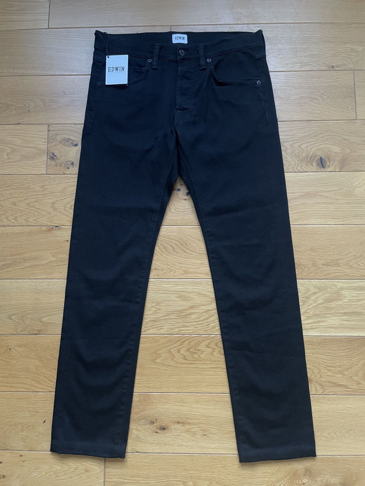 Edwin Edwin x Japanese Brand ED55 Black Denim Jeans W30 Tapered Size US 30 / EU 46 - 1 Thumbnail