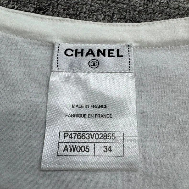 Chanel Chanel Crystal Embroidered Short Sleeve Top. Size US XS / EU 42 / 0 - 3 Thumbnail