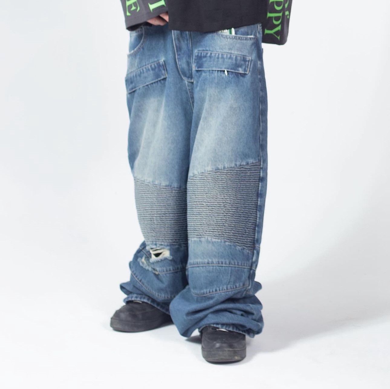 Balmain Haunted Starbucks Baggy Balmain Jeans Size US 30 / EU 46 - 1 Thumbnail