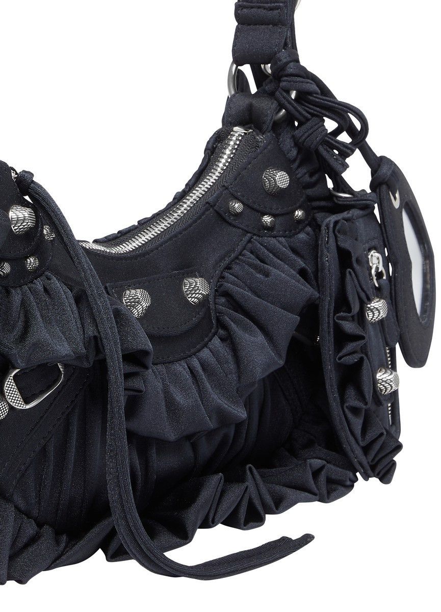 Balenciaga Balenciaga Cagole XS Ruffle Shoulder Bag Size ONE SIZE - 4 Thumbnail
