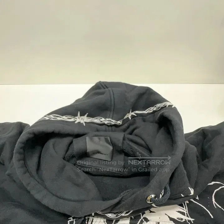 Givenchy Givenchy SS21 Gothic Logo Fleece Hoodie. Size US XL / EU 56 / 4 - 5 Thumbnail