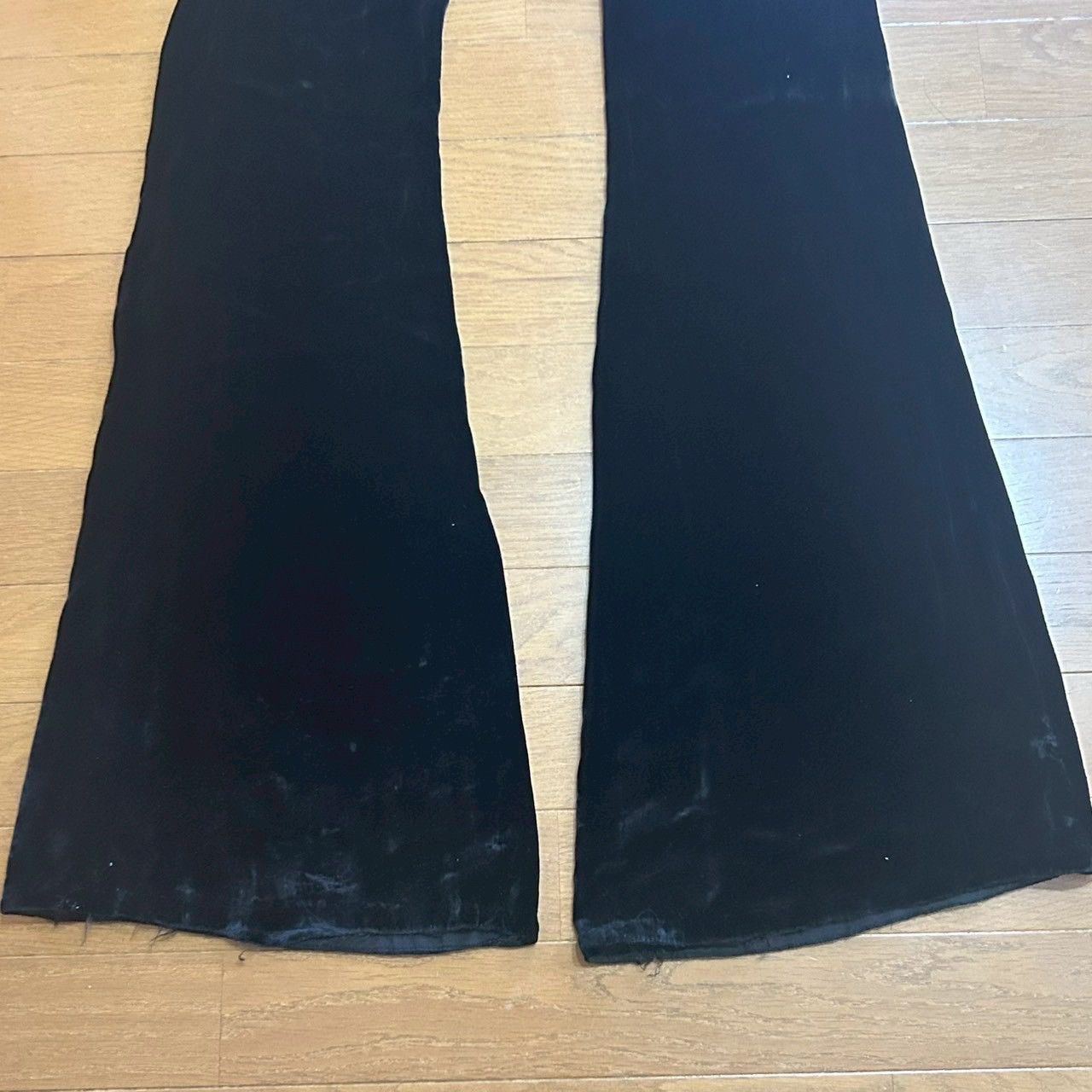 Rick Owens Rick Owens SS22 Strobe Velvet Bolan Bootcut Pants Size US 26 / EU 42 - 5 Thumbnail