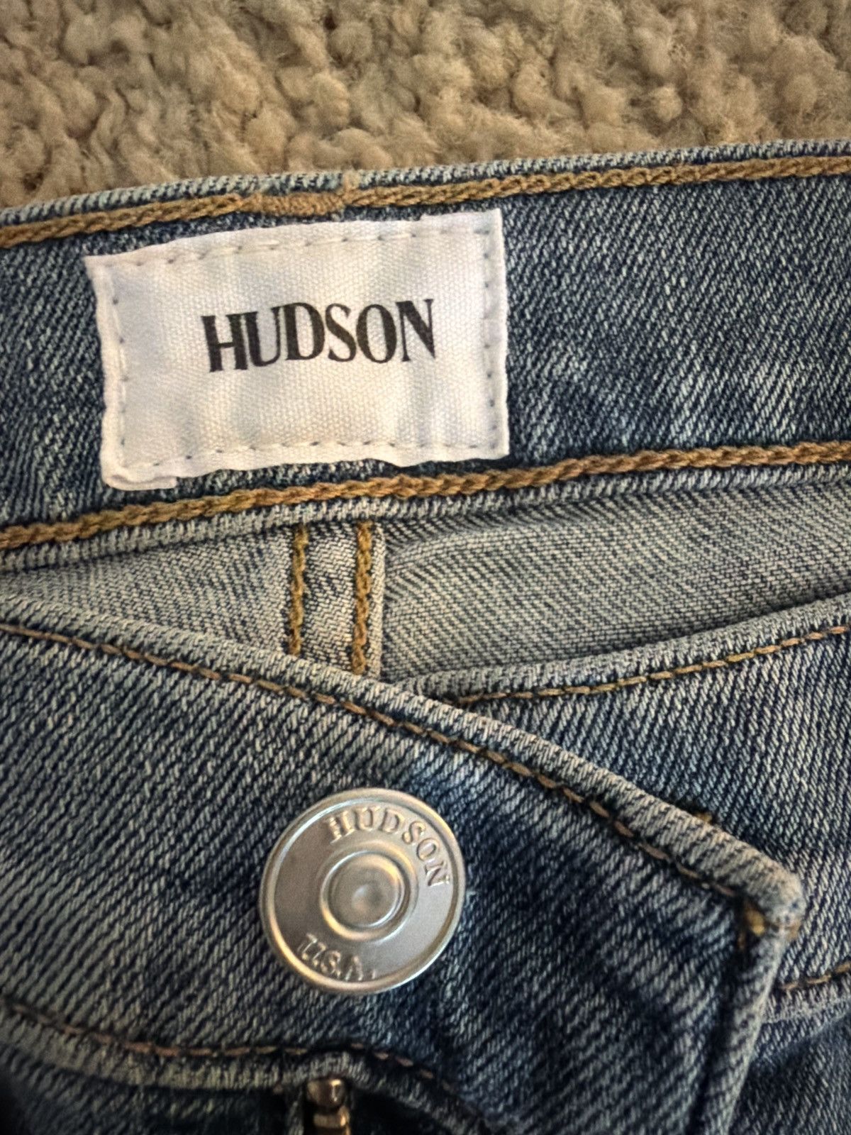 Hudson Hudson Straight Jeans Size US 29 - 7 Thumbnail