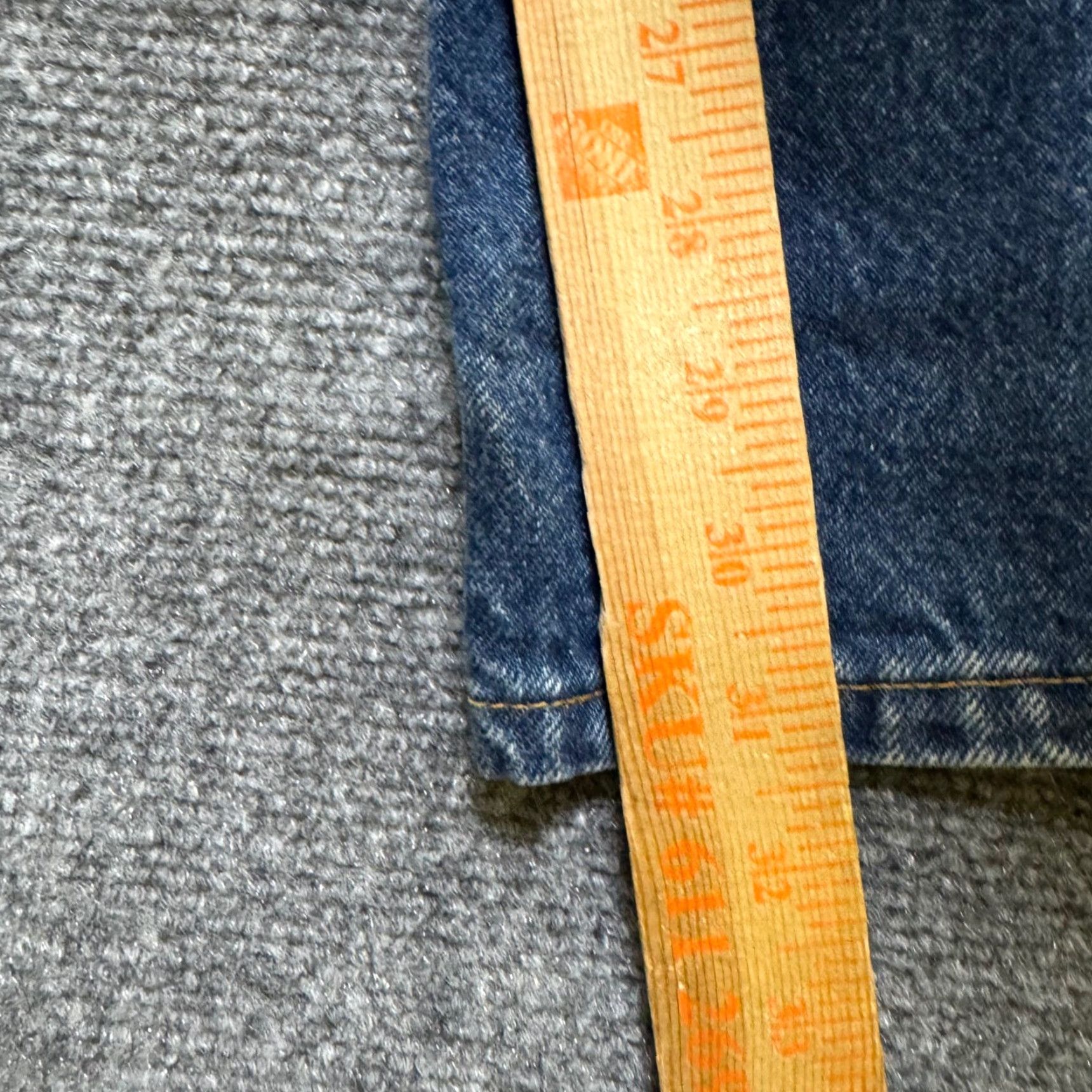 Denime VINTAGE Levis Jeans 540 Relaxed Dark Washed Denim 36x32 Orange Tab Men’s 90s Clothing Mens Jeans Size US 36 / EU 52 - 5 Thumbnail