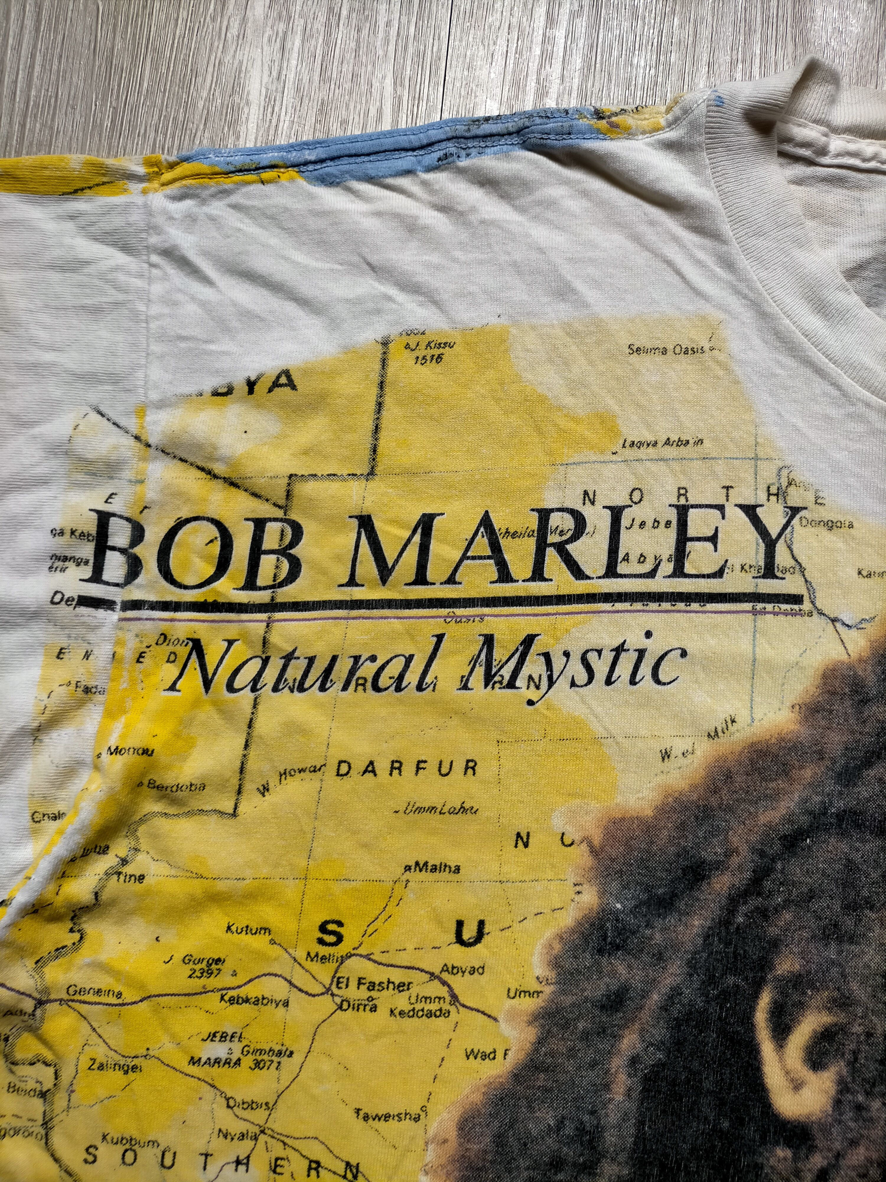 Bob Marley Vintage 1995 Bob Marley OverPrint Usa tee Size US XL / EU 56 / 4 - 3 Thumbnail