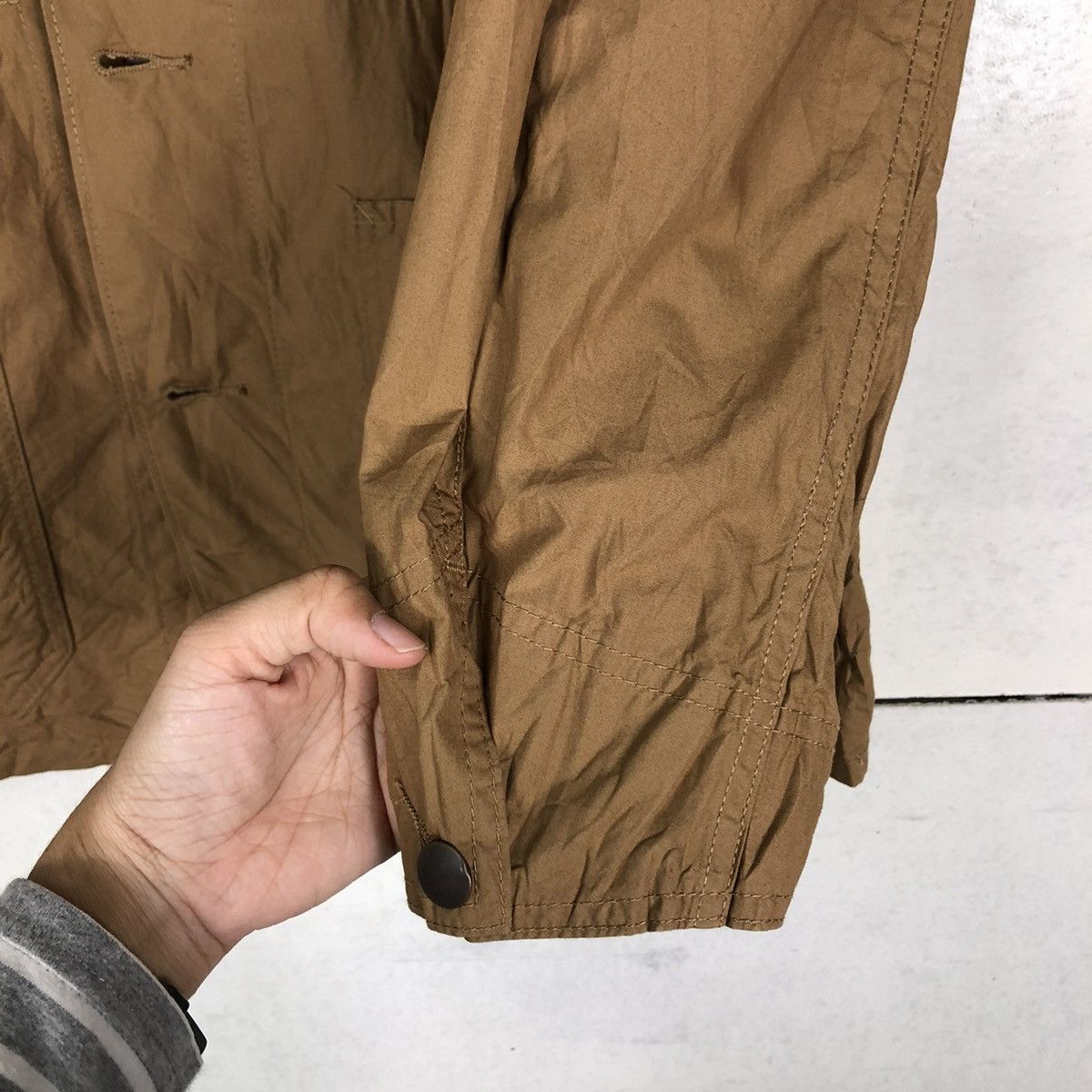 Japanese Brand 🔥VINTAGE DUCK CANVAS CHORE JACKET UNIQLO JAPAN ISSEY MIYAKE Size US L / EU 52-54 / 3 - 15 Thumbnail