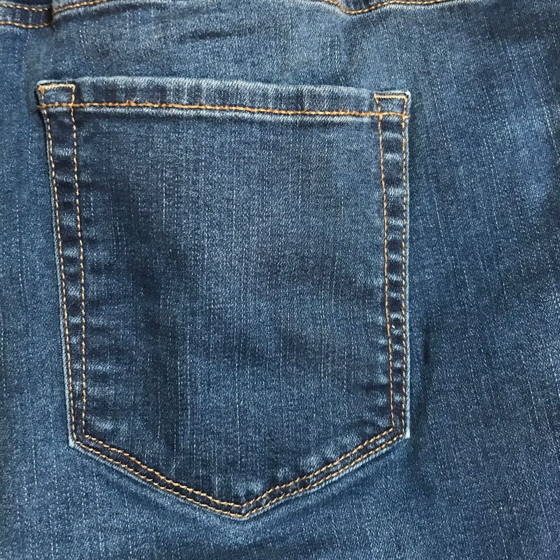 Other A New Approach High-rise Denim Jean Cuffed Hem Shorts 16 Size 38" / US 16 / IT 52 - 6 Thumbnail