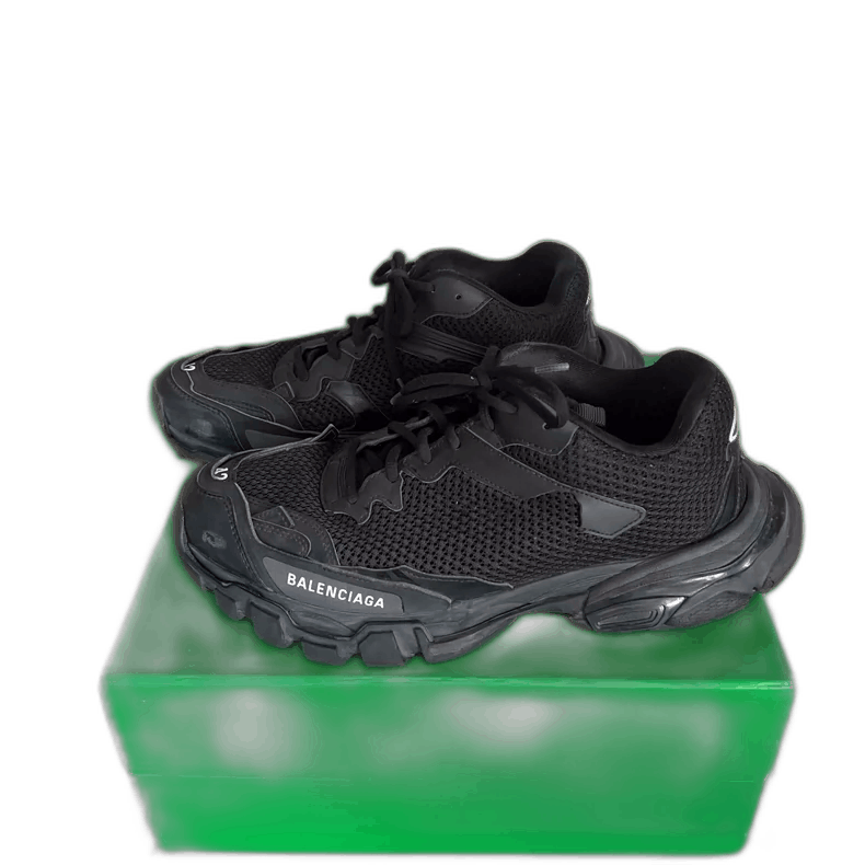 Balenciaga Balenciaga Track 3.0 Black Sneakers Size US 10 / EU 43 - 1 Thumbnail
