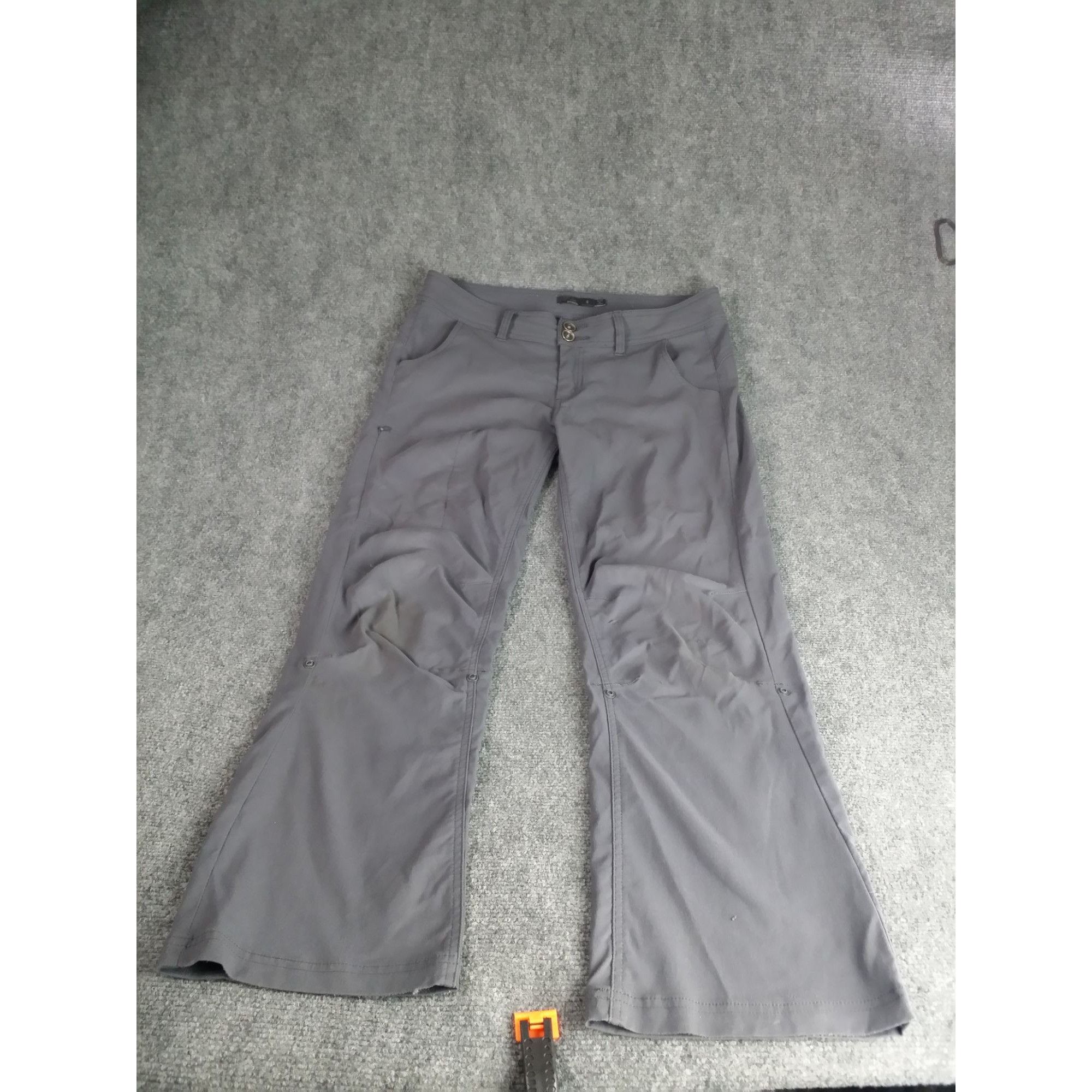 Prana Prana Halle Pants Women Sz 6 Gray Nylon Outdoor Trail Hiking Size 28" / US 6 / IT 42 - 1 Thumbnail