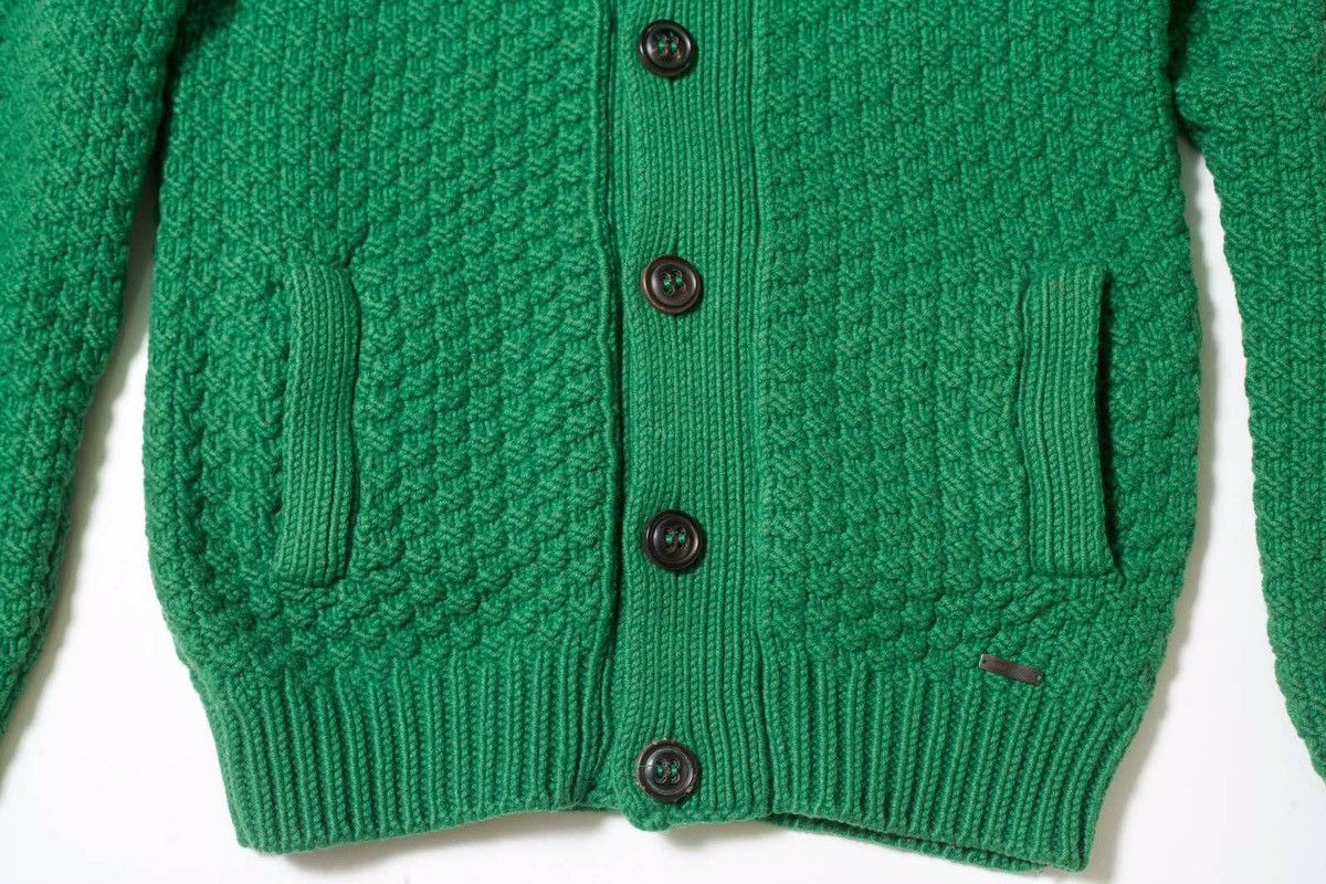 Dsquared2 dsquared2 vintage heavy knit mens wool cardigan Size US S / EU 44-46 / 1 - 3 Thumbnail