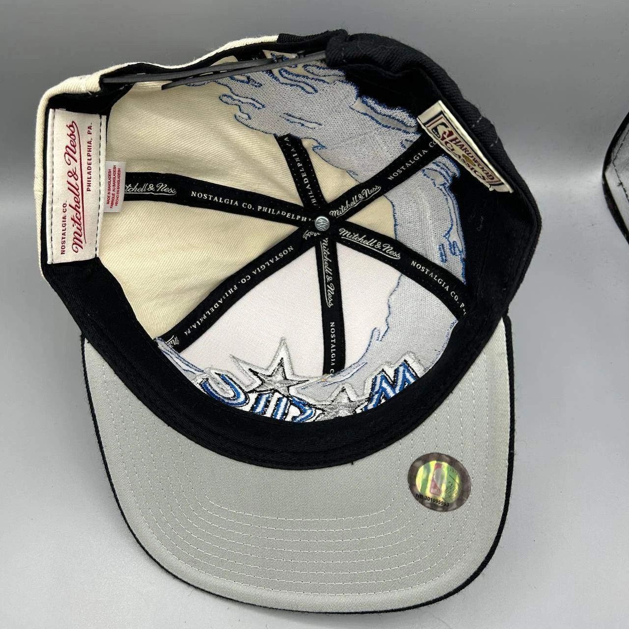 Mitchell & Ness Orlando Magic Hat Men Blue Embroidered Snap Back Cap Wool Size ONE SIZE - 2 Thumbnail