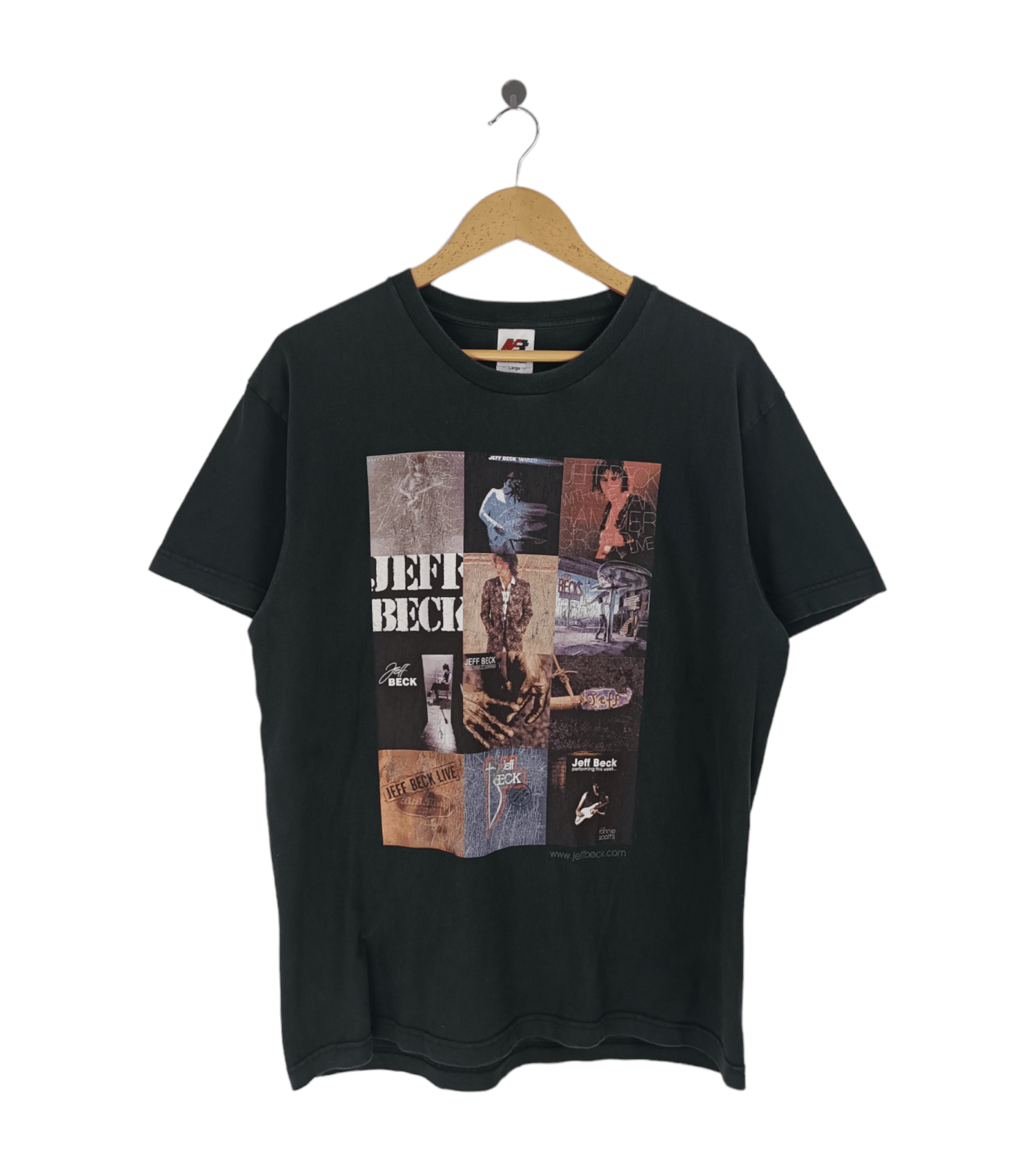 ミュージシャン JEFF BECK GROUP japan tour 1989 tee el