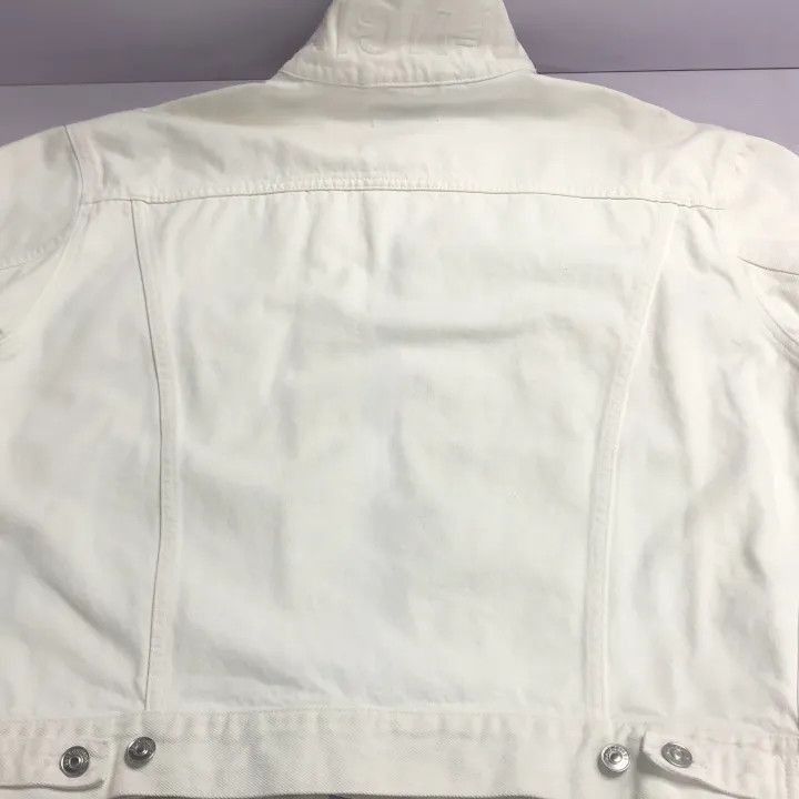 Balenciaga Balenciaga Cropped Denim Jacket with Belt 0079-2507 Size XS / US 0-2 / IT 36-38 - 8 Thumbnail