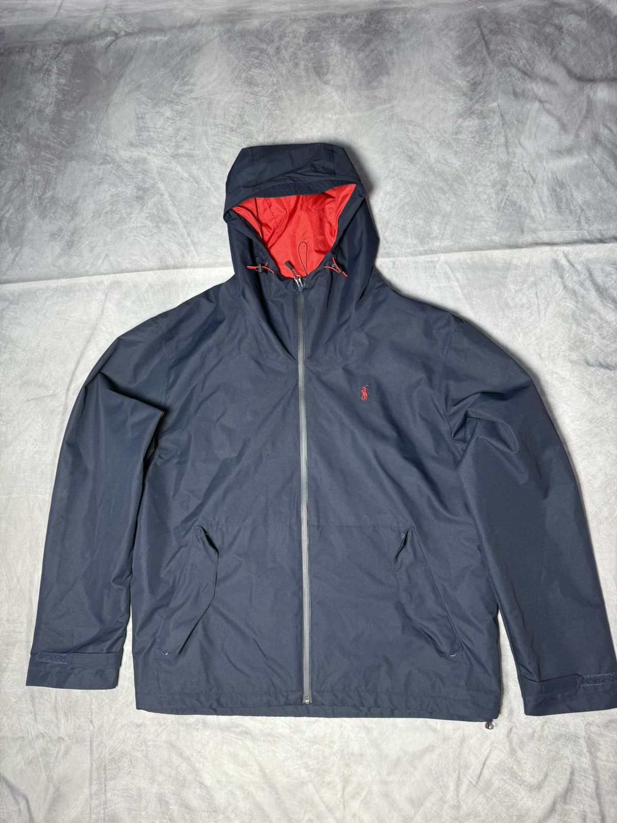 Polo Ralph Lauren × Ralph Lauren Polo Ralph Lauren Men Full Zip Hooded Water Repellent Jacket Size US XXL / EU 58 / 5 - 2 Thumbnail
