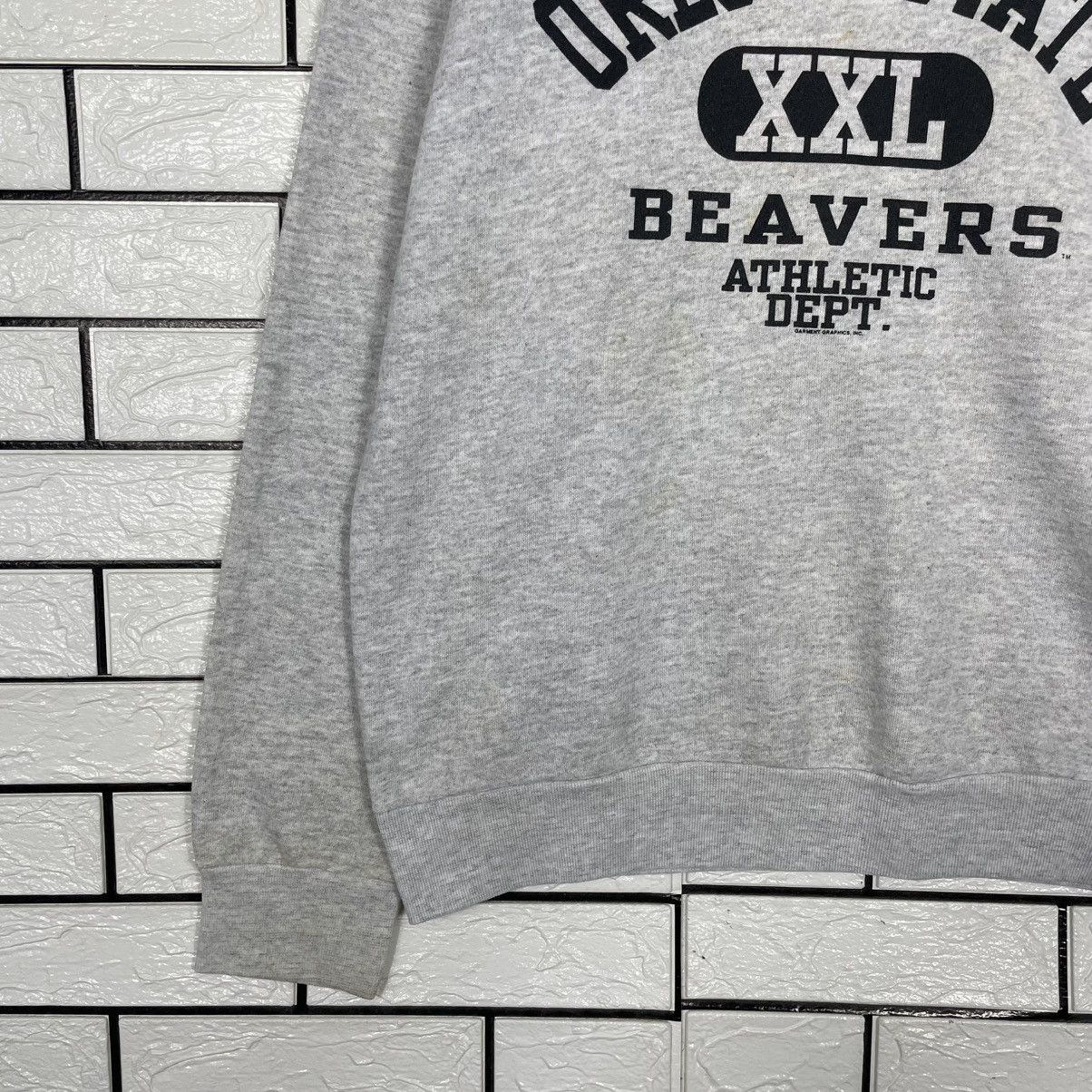 Tultex Vintage Oregon Staye Beavers Crewneck Sweatshirt Size US L / EU 52-54 / 3 - 3 Thumbnail