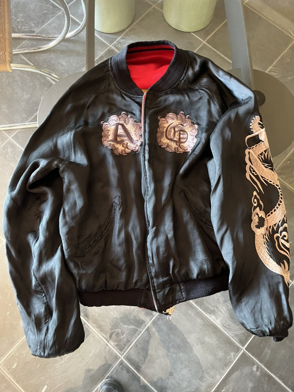 A&G Rock Amal Guessous Reversible Bomber Size US S / EU 44-46 / 1 - 3 Thumbnail