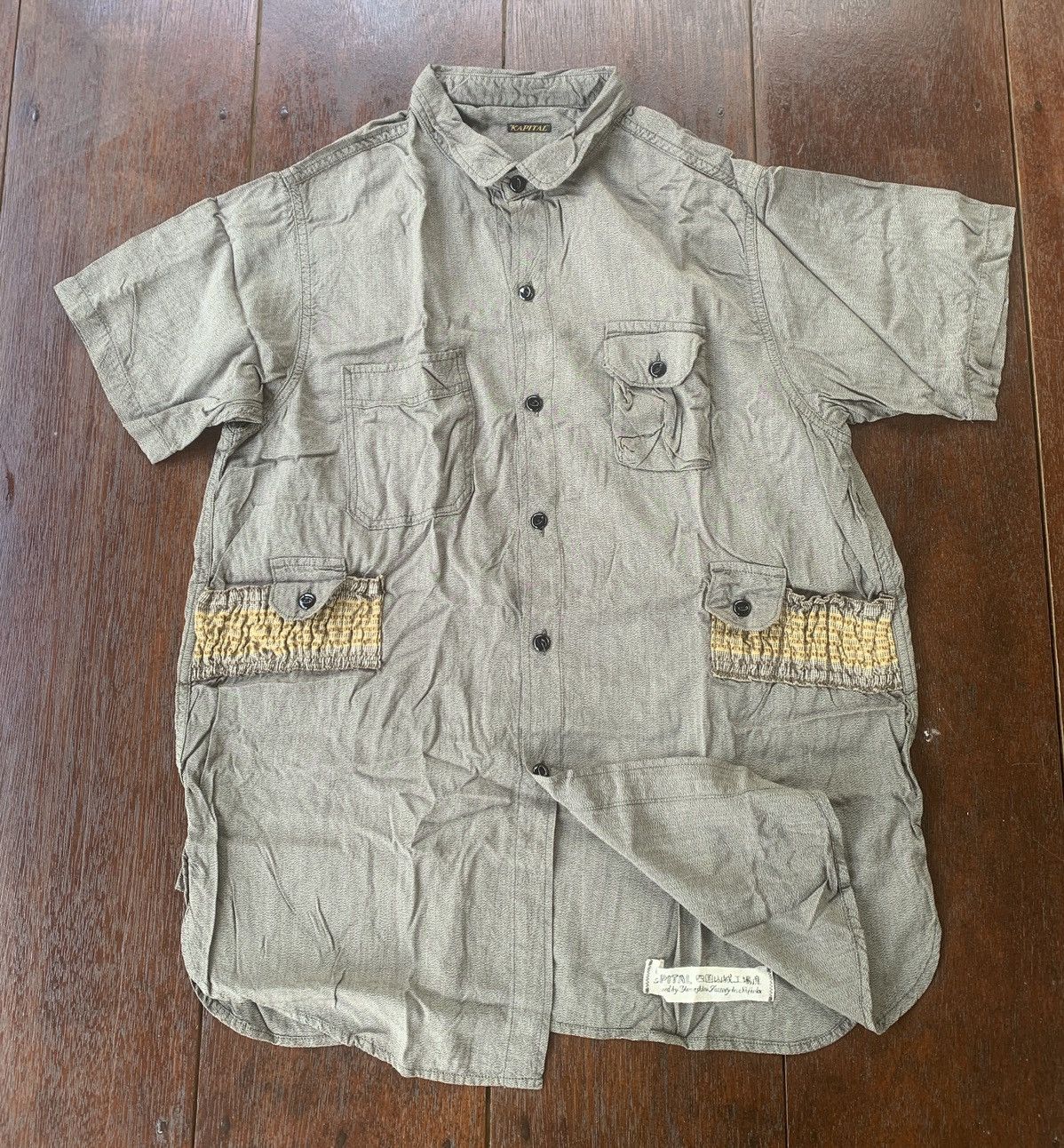 Kapital × Kapital Kountry Kapital Japan katmandu multi pocketgreg rayon button ups Size US L / EU 52-54 / 3 - 1 Thumbnail