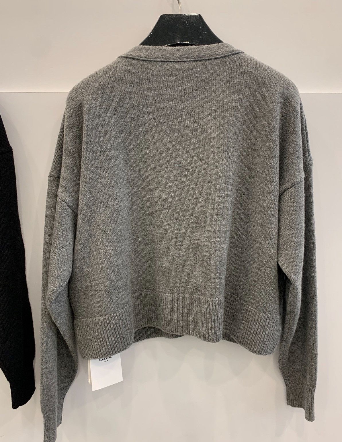 Celine cardigan with gourmettes in heritage cashmere Size L / US 10 / IT 46 - 2 Thumbnail