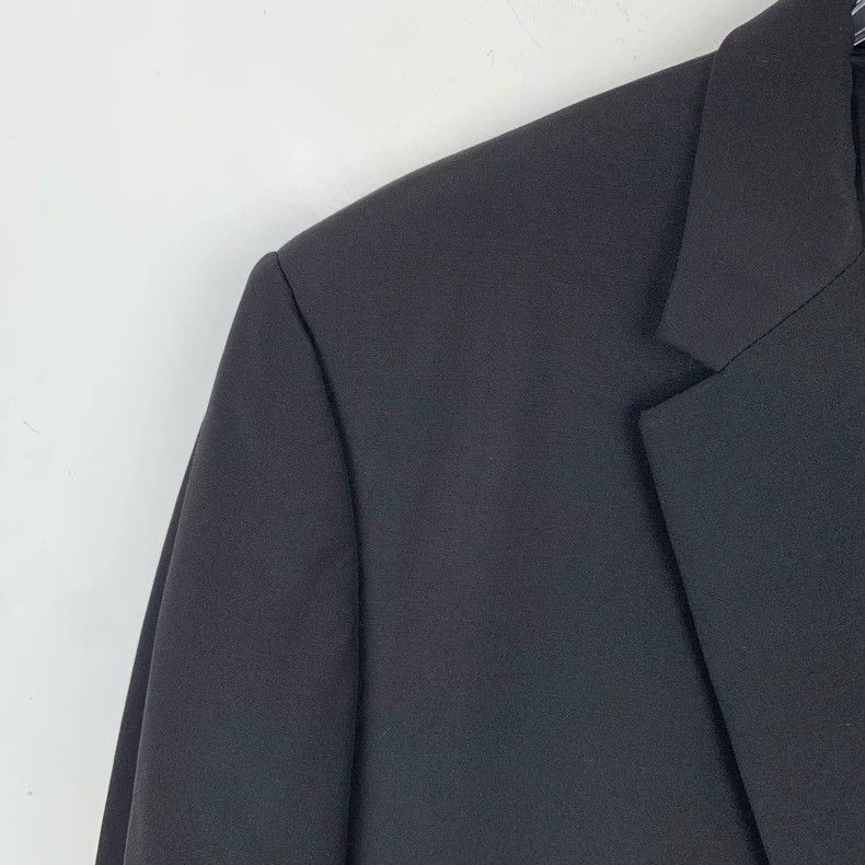 Dior Dior Black lapel wool suit 2501-Nextarrow Size 50R - 3 Thumbnail