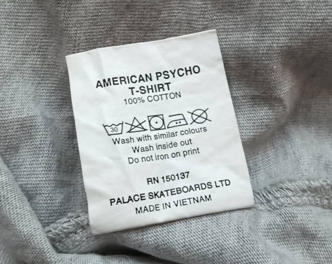 Palace Tshirt palace skateboards American psycho Size US M / EU 48-50 / 2 - 5 Thumbnail