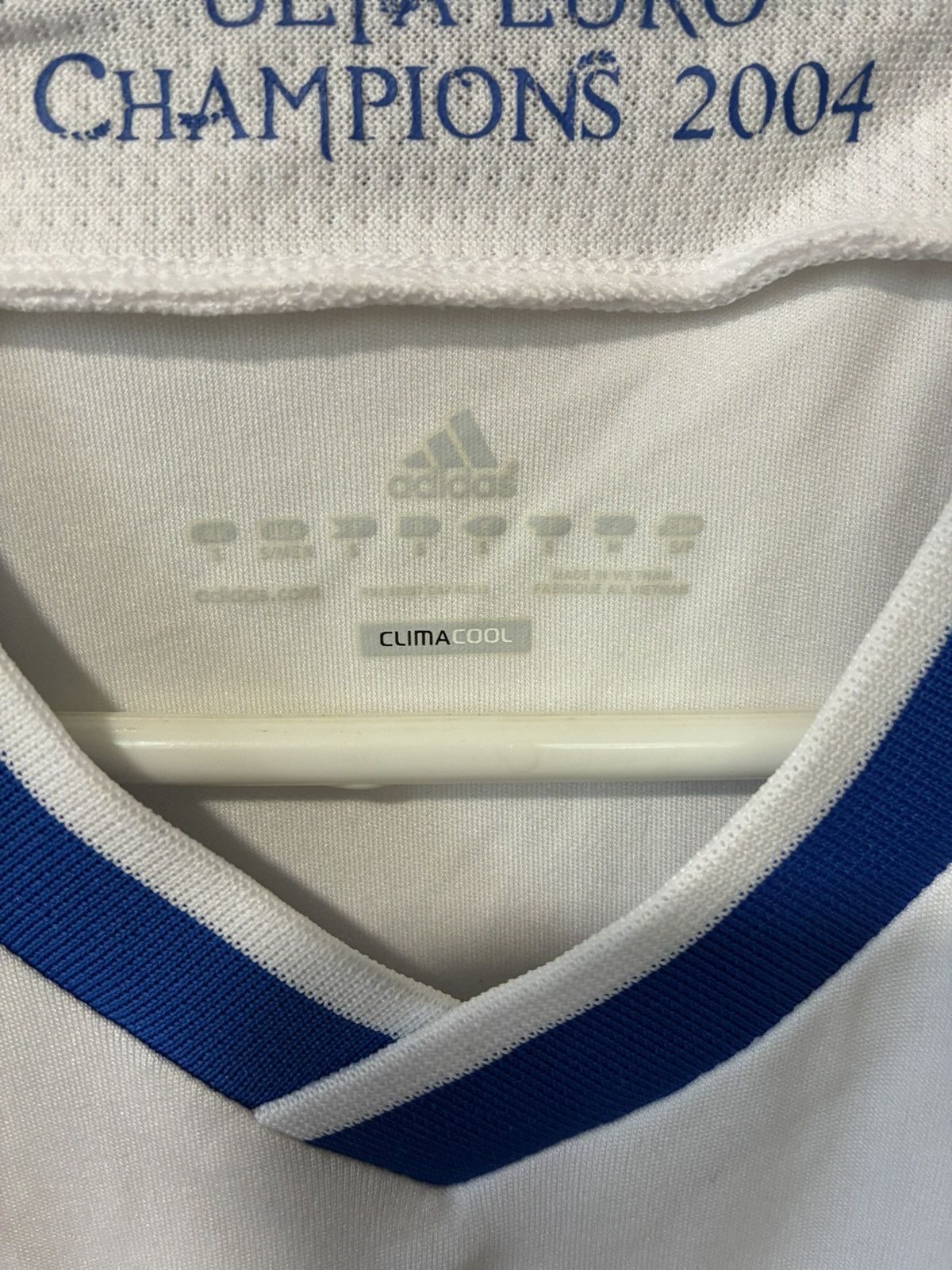 Adidas Adidas Greece 2004 Euro Champions Soccer Football Jersey Size US S / EU 44-46 / 1 - 4 Thumbnail
