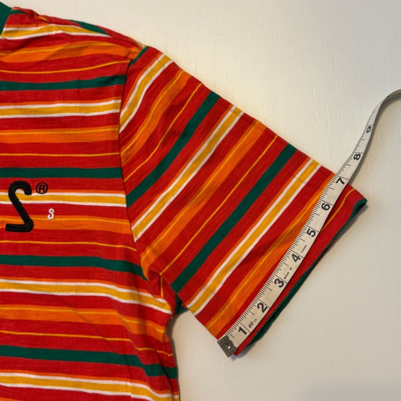 Guess Guess x J Balvin Vibras Tour Stripe Tee Size US M / EU 48-50 / 2 - 12 Thumbnail