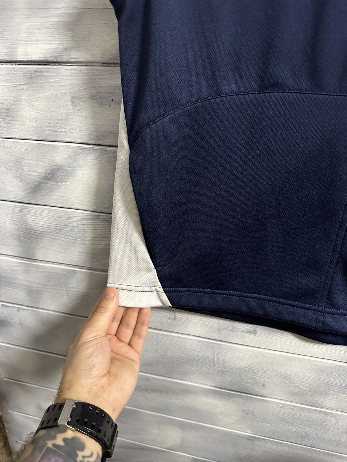 Nike Rare Vintage Hood Shirt Nike Shox Small Swoosh. Junior (M) Size US XS / EU 42 / 0 - 4 Thumbnail