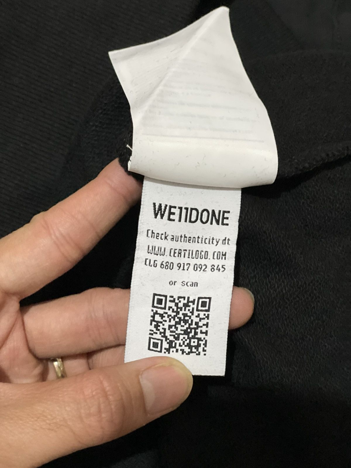 WE11DONE We11Done sweater crewneck Size US XL / EU 56 / 4 - 9 Thumbnail