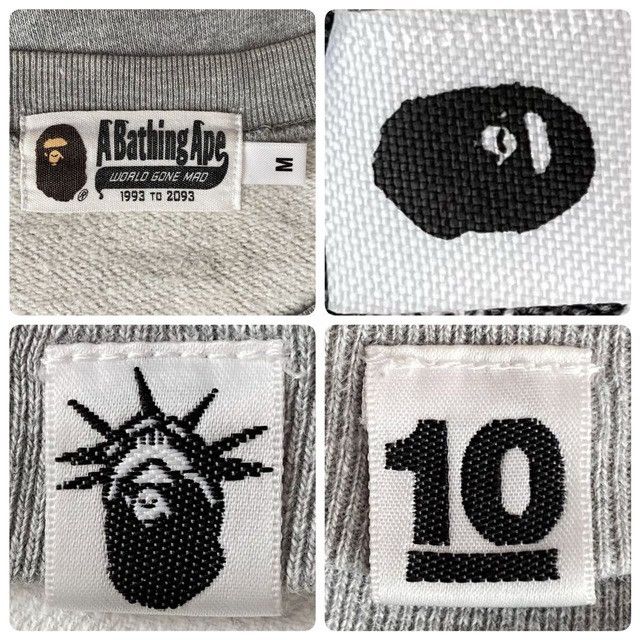 Bape 2015 New York 10th Anniversary BAPE sweat shirt NYC APE Size US M / EU 48-50 / 2 - 8 Thumbnail