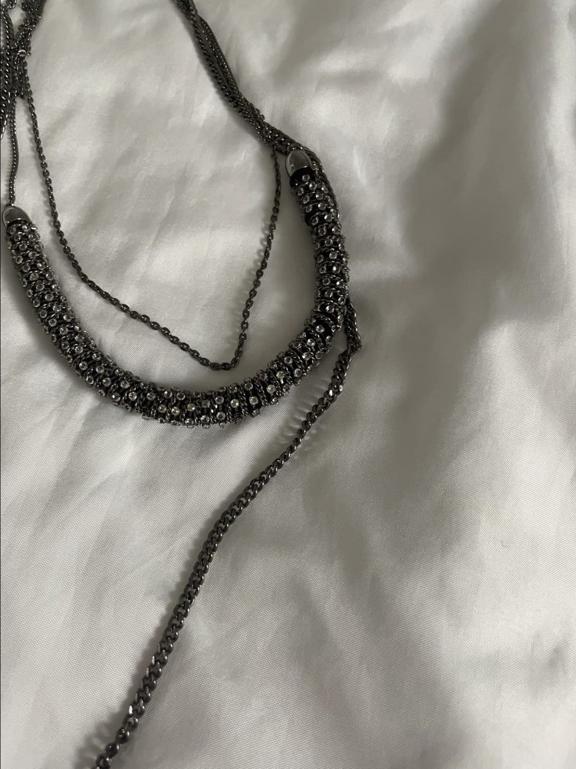 Vintage vintage cubic Layered Necklace Size ONE SIZE - 5 Thumbnail