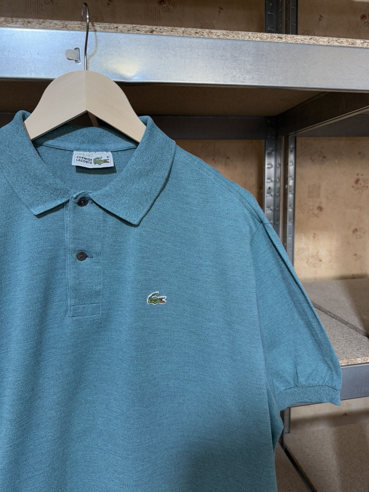 Lacoste × Vintage Vintage 90s Lacoste Polo T-Shirt Made In France Y2K HYPE Size US XXL / EU 58 / 5 - 3 Thumbnail
