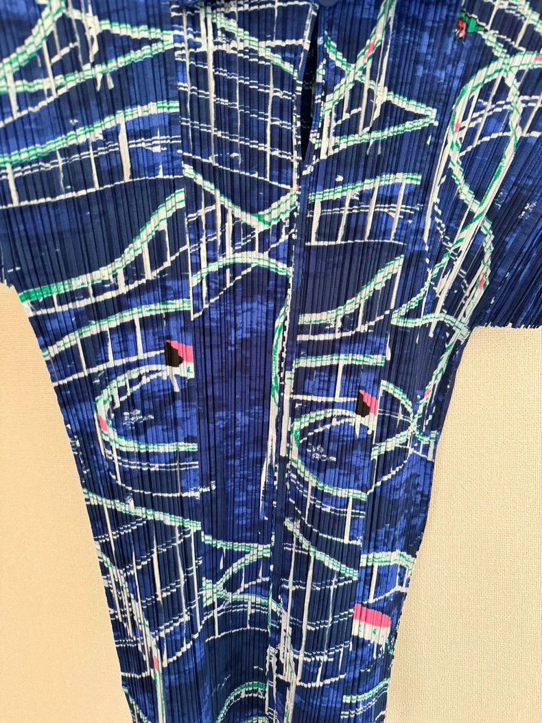 Issey Miyake issey miyake Roller coaster short-sleeved shirt Size US L / EU 52-54 / 3 - 2 Thumbnail