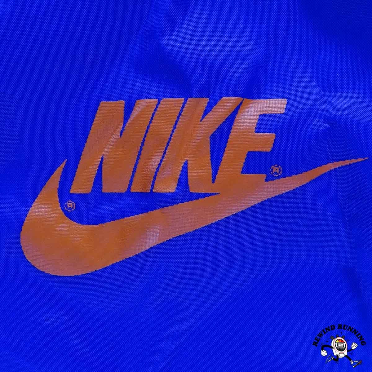 Nike Nike Vintage Mens XXL 70s 80s Blue Orange Windbreaker Jacket Size US XXL / EU 58 / 5 - 4 Thumbnail