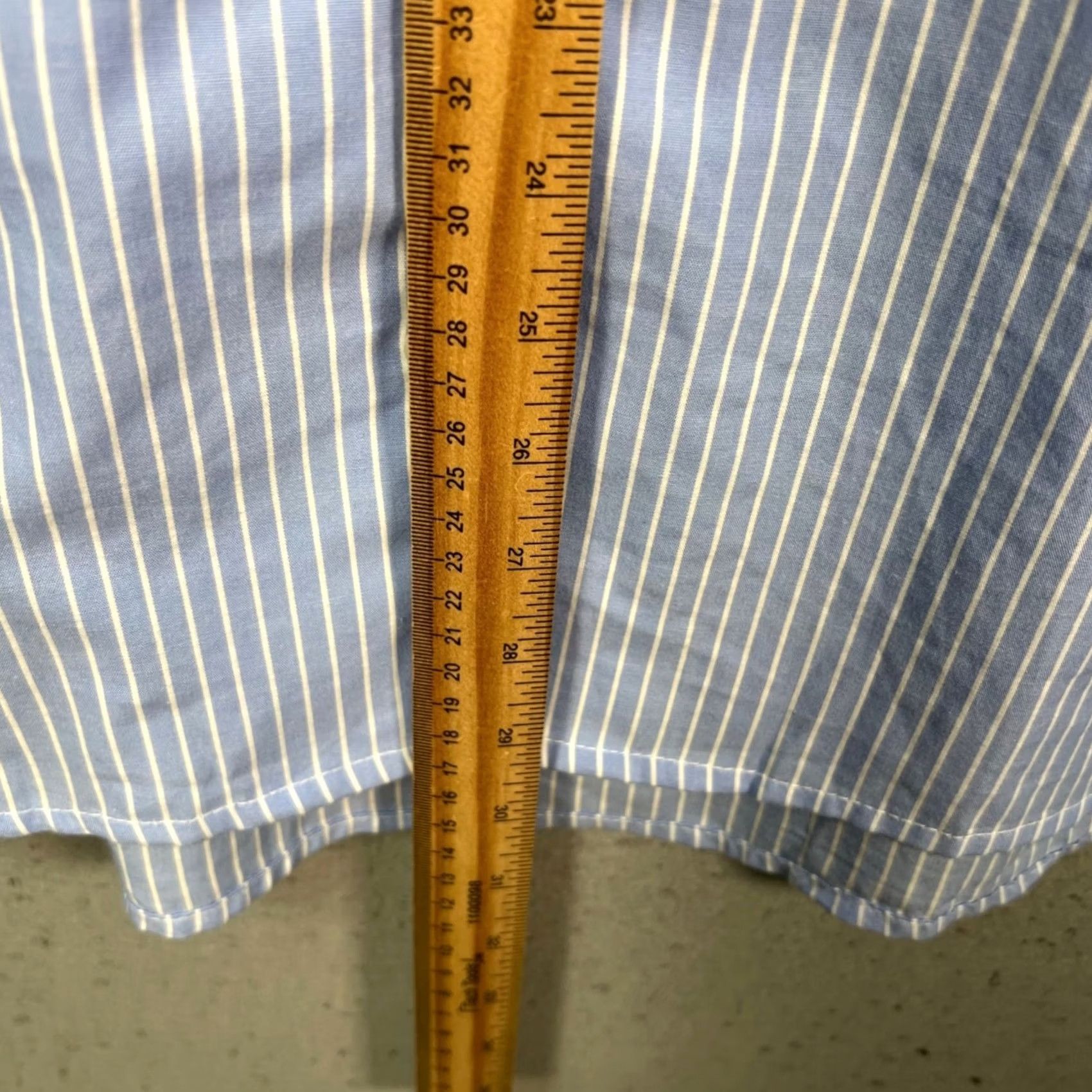 Gap GapBody Pajama Shirt Womens XL Blue White Striped 100% Cotton NEW! Size XL / US 12-14 / IT 48-50 - 6 Thumbnail