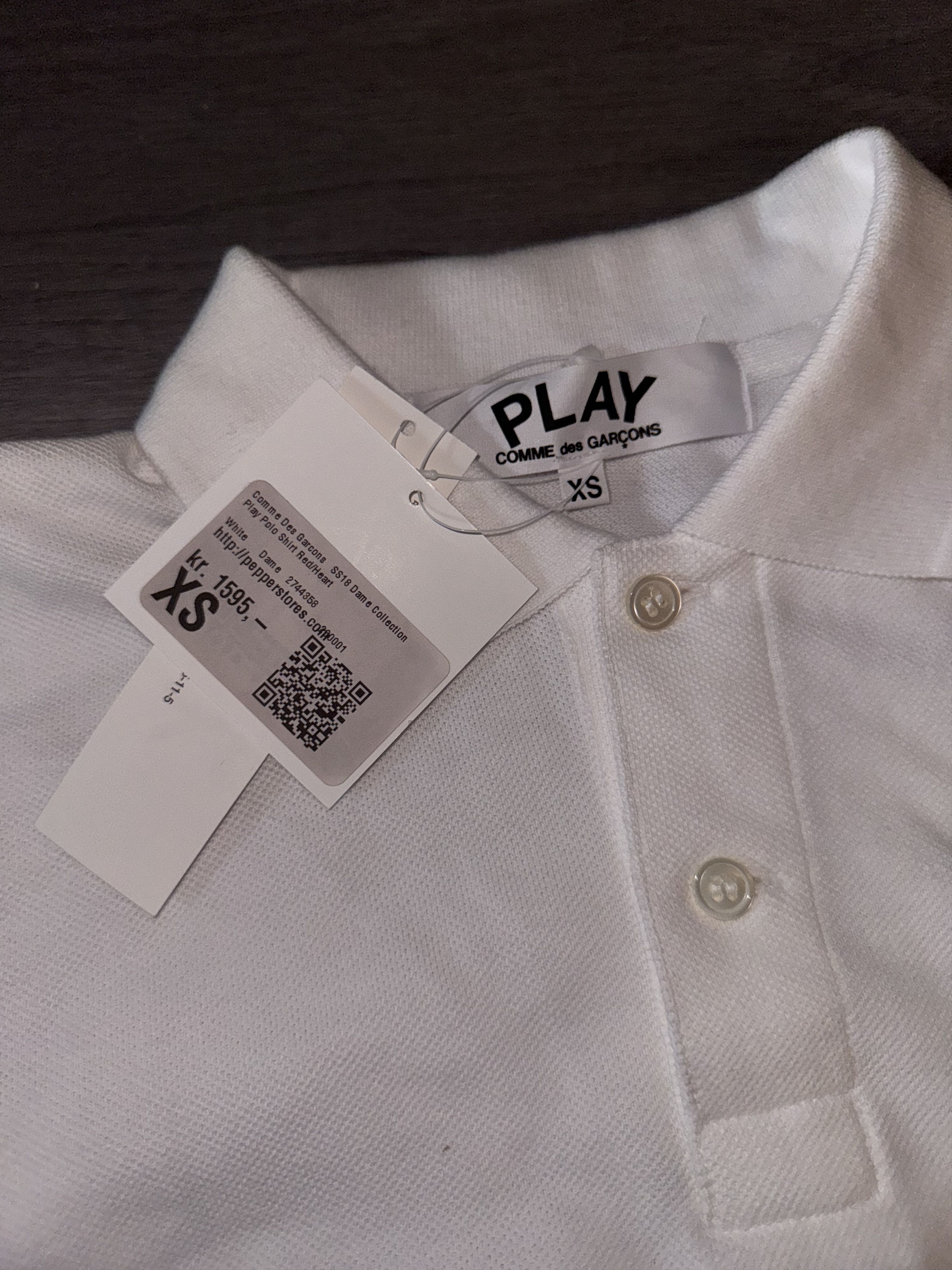 Comme des Garcons CDG - PLAY SHIRT RED/HEART Size M / US 6-8 / IT 42-44 - 6 Thumbnail