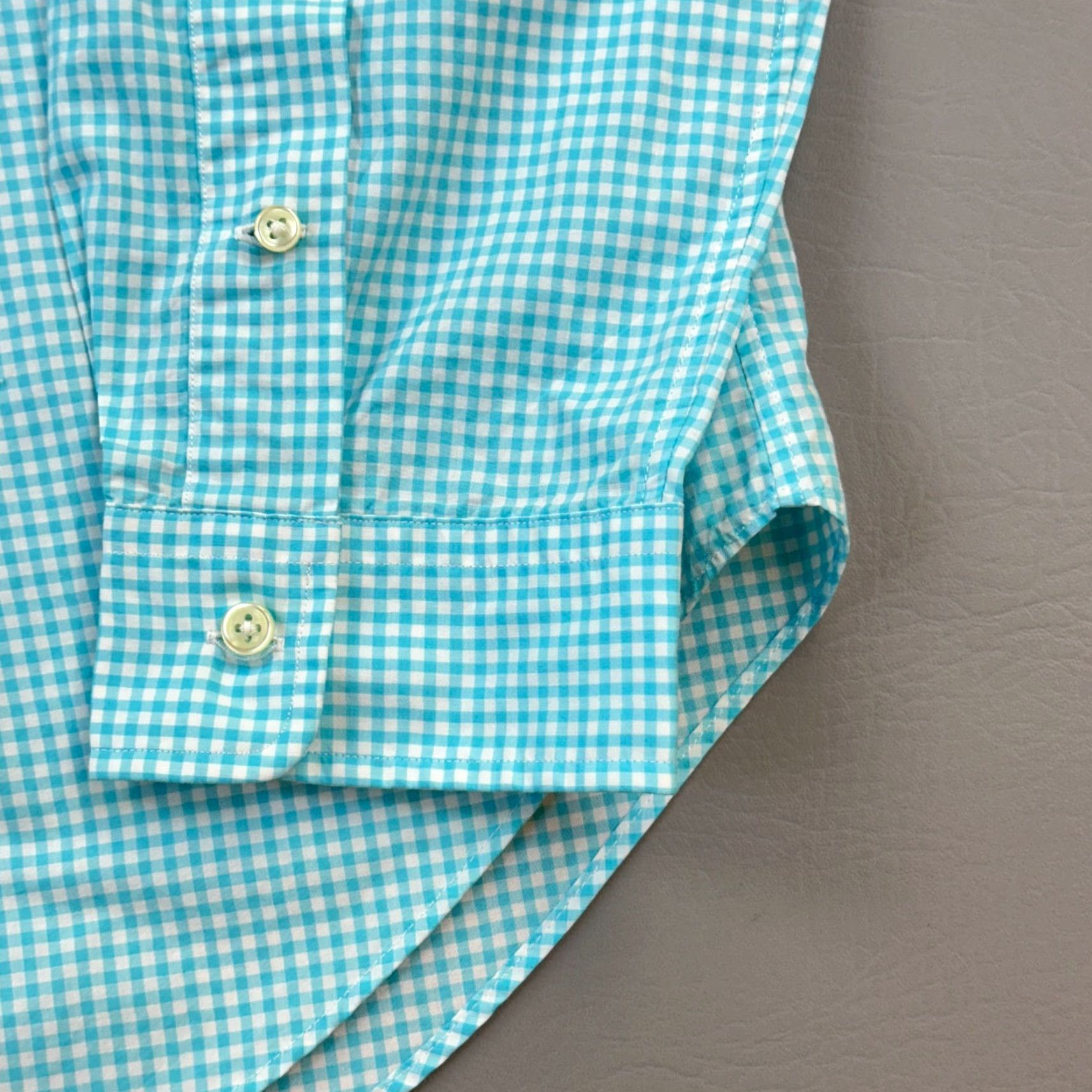 Ralph Lauren Ralph Lauren Shirt Mens XL Blue Gingham Check Classic Fit Long Sleeve Preppy Shirt Size US XL / EU 56 / 4 - 5 Thumbnail