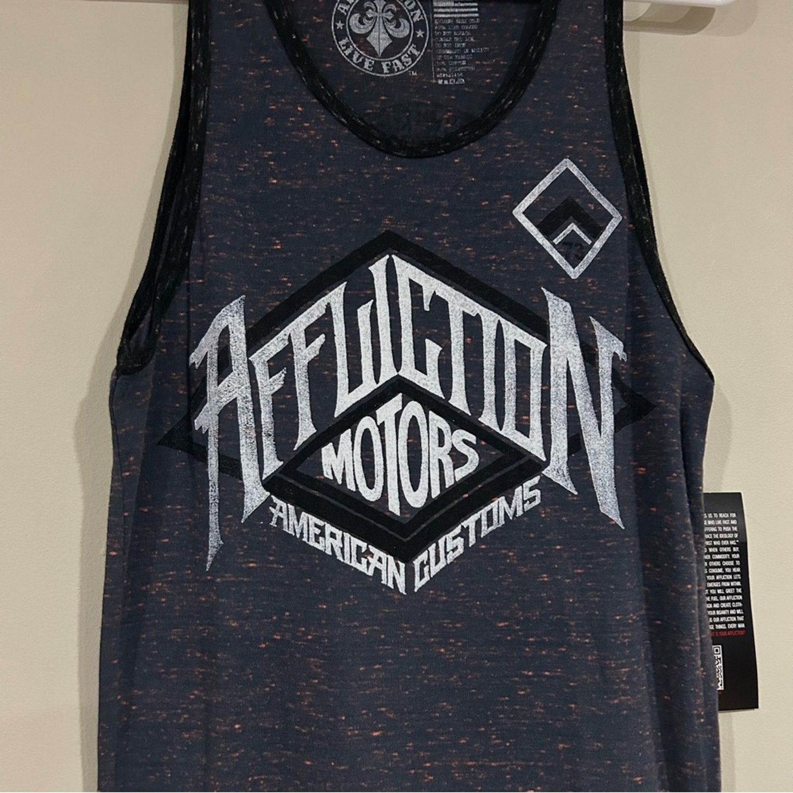 Affliction Y2K Affliction Motors Tank Top Size US S / EU 44-46 / 1 - 3 Thumbnail