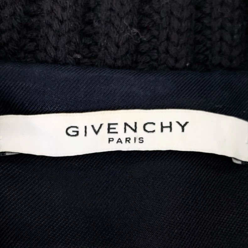 Givenchy Givenchy Black Cowhide Leather Zipper Long Sleeve Blazer Size US M / EU 48-50 / 2 - 5 Thumbnail
