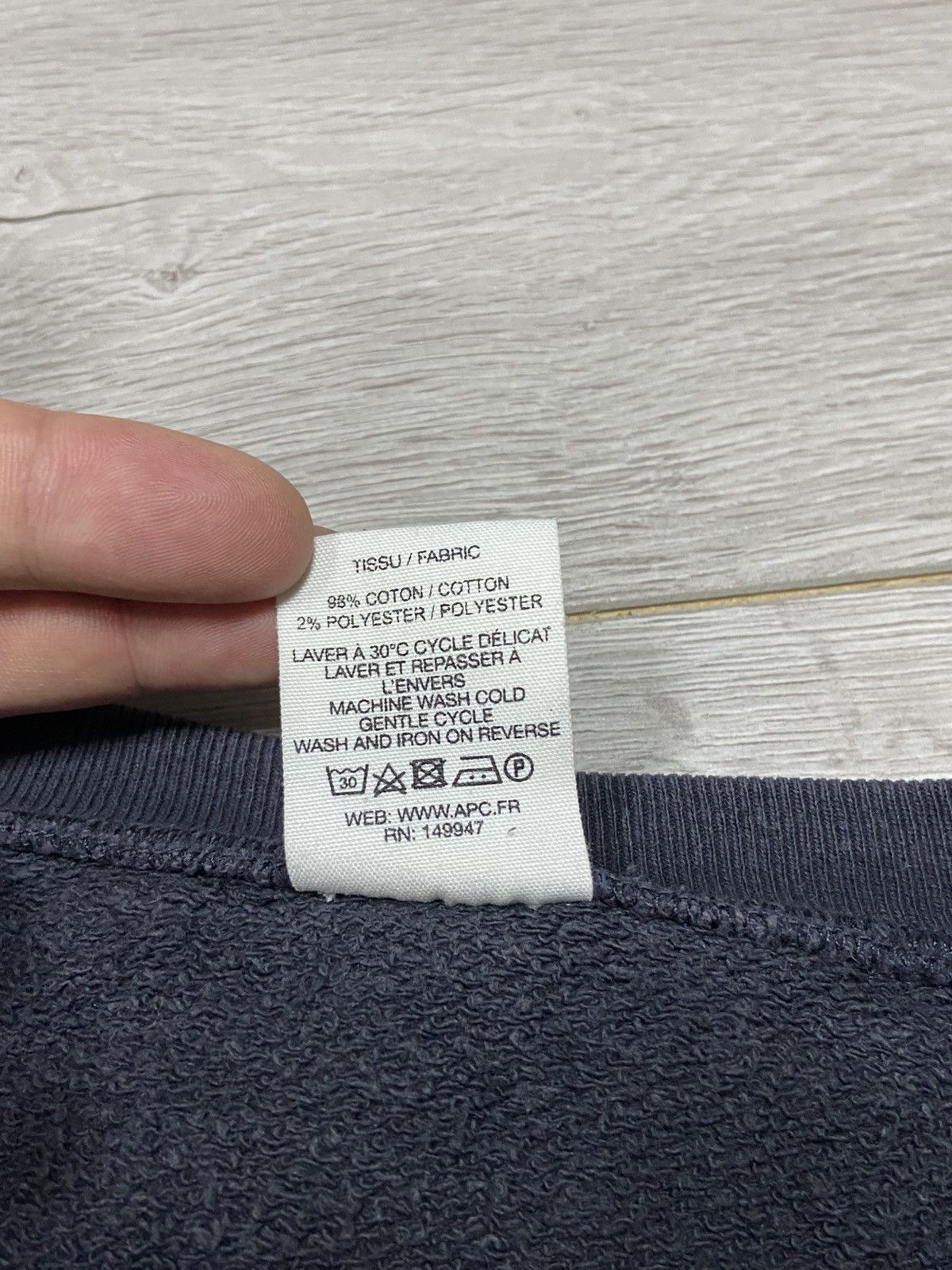 A.P.C. APC vintage sweatshirt made in USA Size US M / EU 48-50 / 2 - 5 Thumbnail