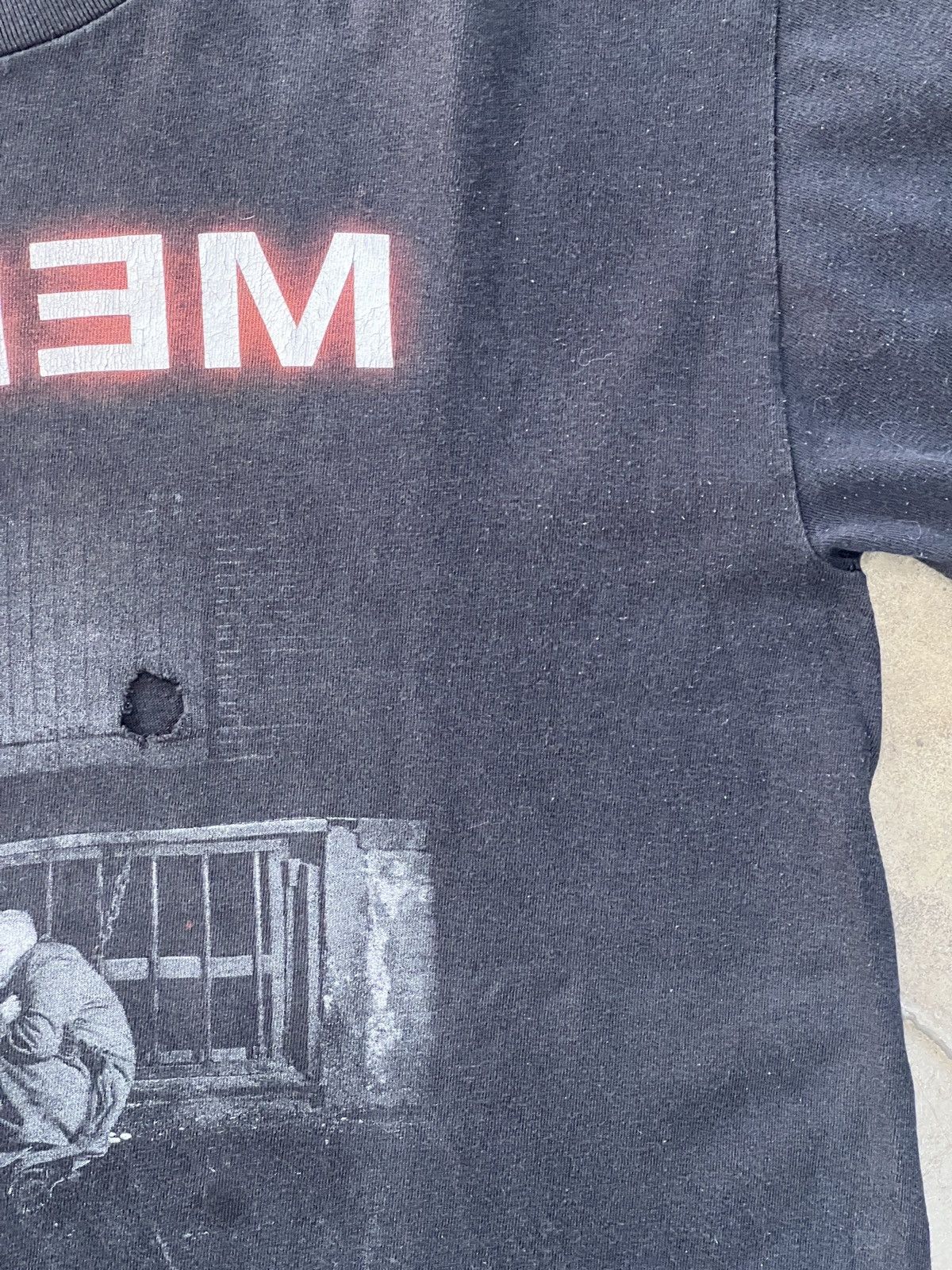 Band Tees Vintage 2000 Eminem Marshall Mathers Album Cover Tee Large Size US L / EU 52-54 / 3 - 6 Thumbnail