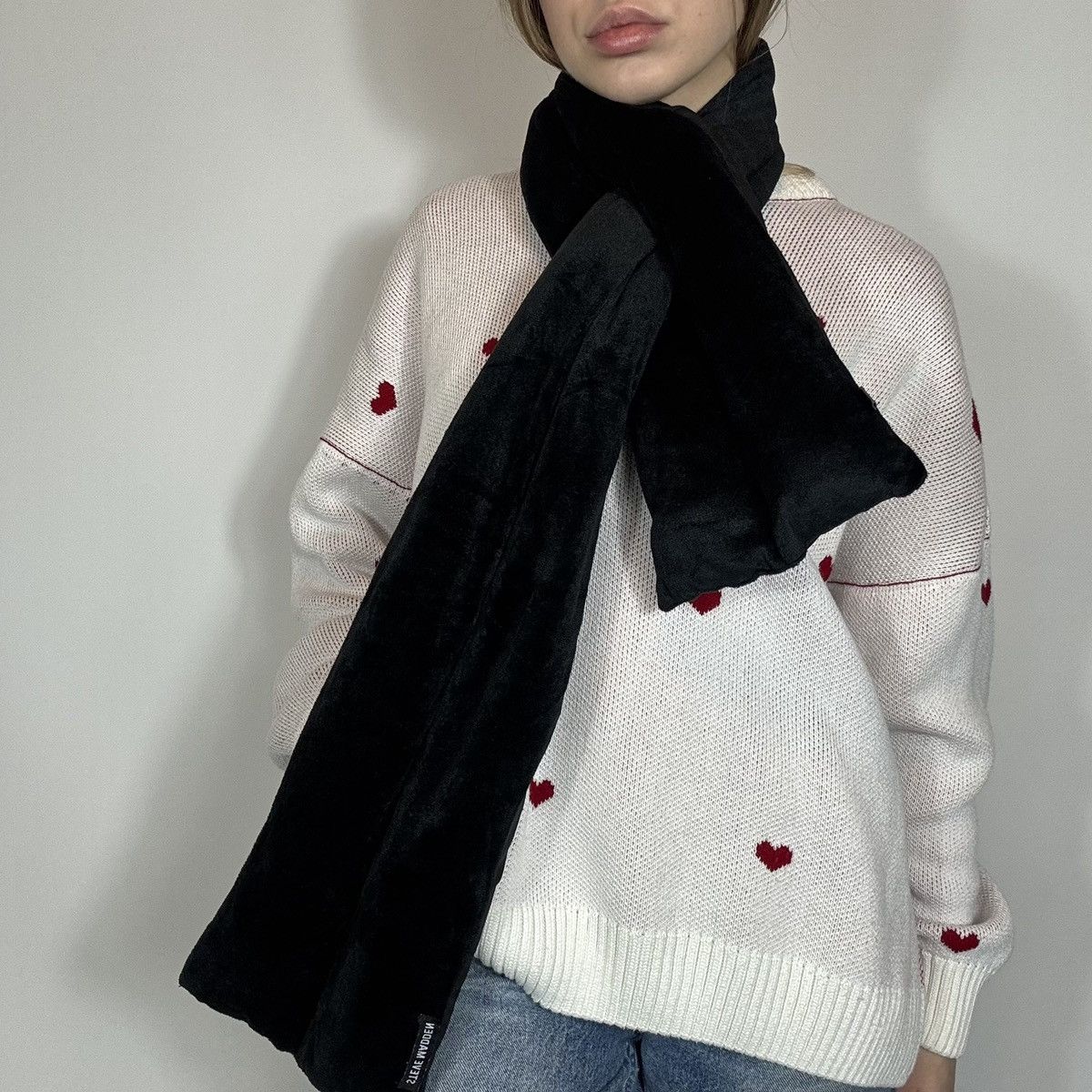 Steve Madden Vintage Y2K Steve Madden Avant Garde Scarf Rick Owens Style Size ONE SIZE - 2 Thumbnail