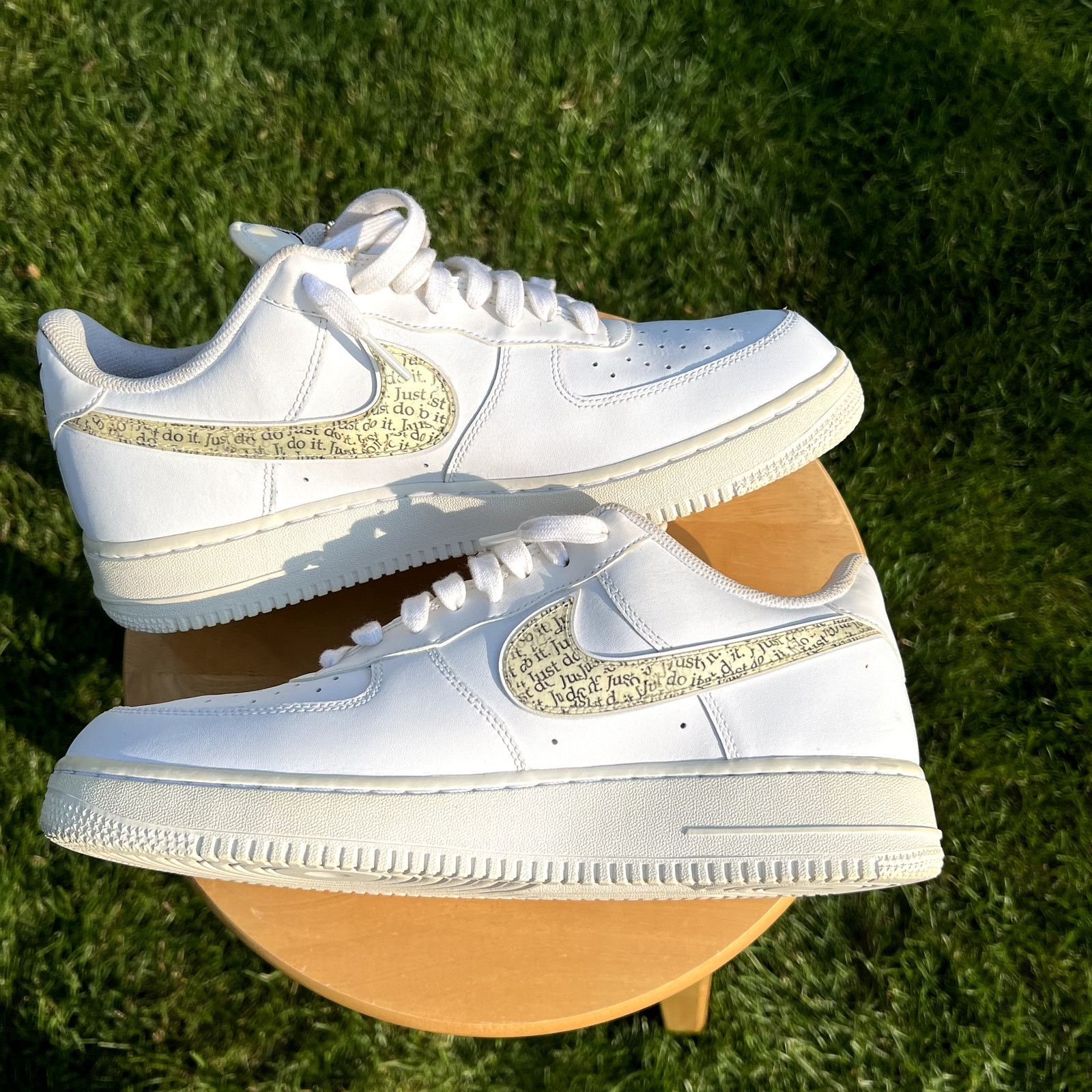 Nike Nike Air Force 1 07LV8 Just Do It - Size 11 - Ships Now Size US 11 / EU 44 - 2 Thumbnail