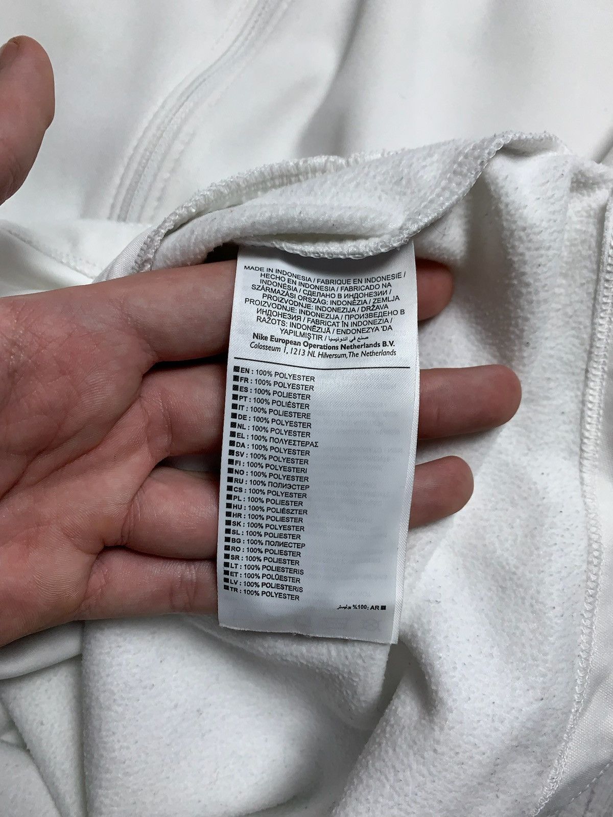 Nike × Vintage Vintage Nike France soccer training jacket white size M Size US M / EU 48-50 / 2 - 4 Thumbnail