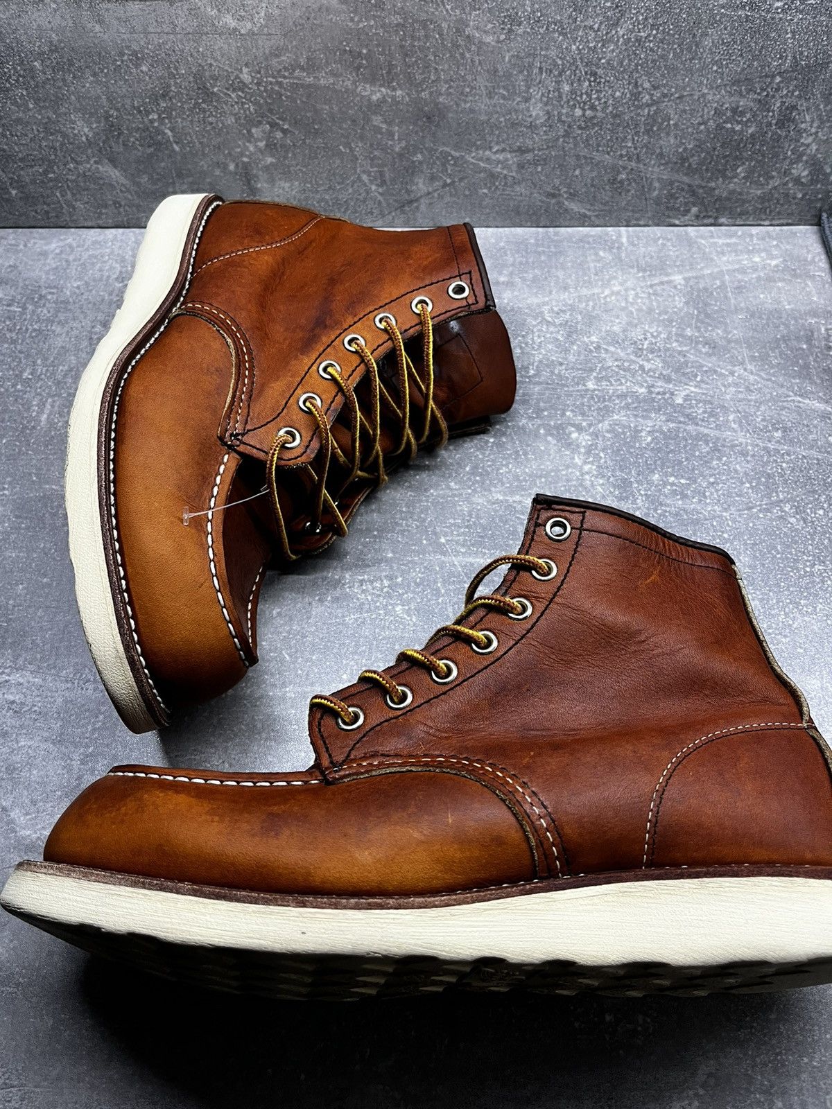 Red Wing × Vintage Red Wing leather boots size 41 Size US 7 / EU 40 - 4 Thumbnail