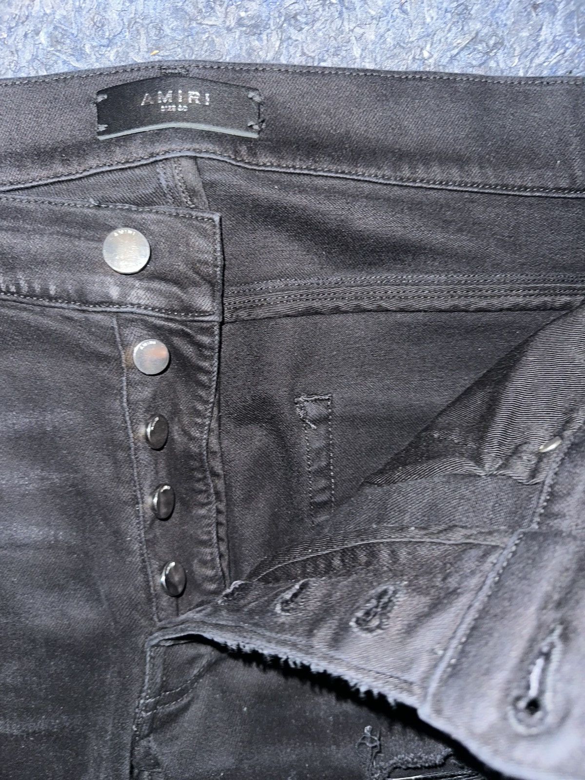 Amiri AMIRI Thrasher Plus Jeans “Aged Black” Size US 30 / EU 46 - 3 Thumbnail